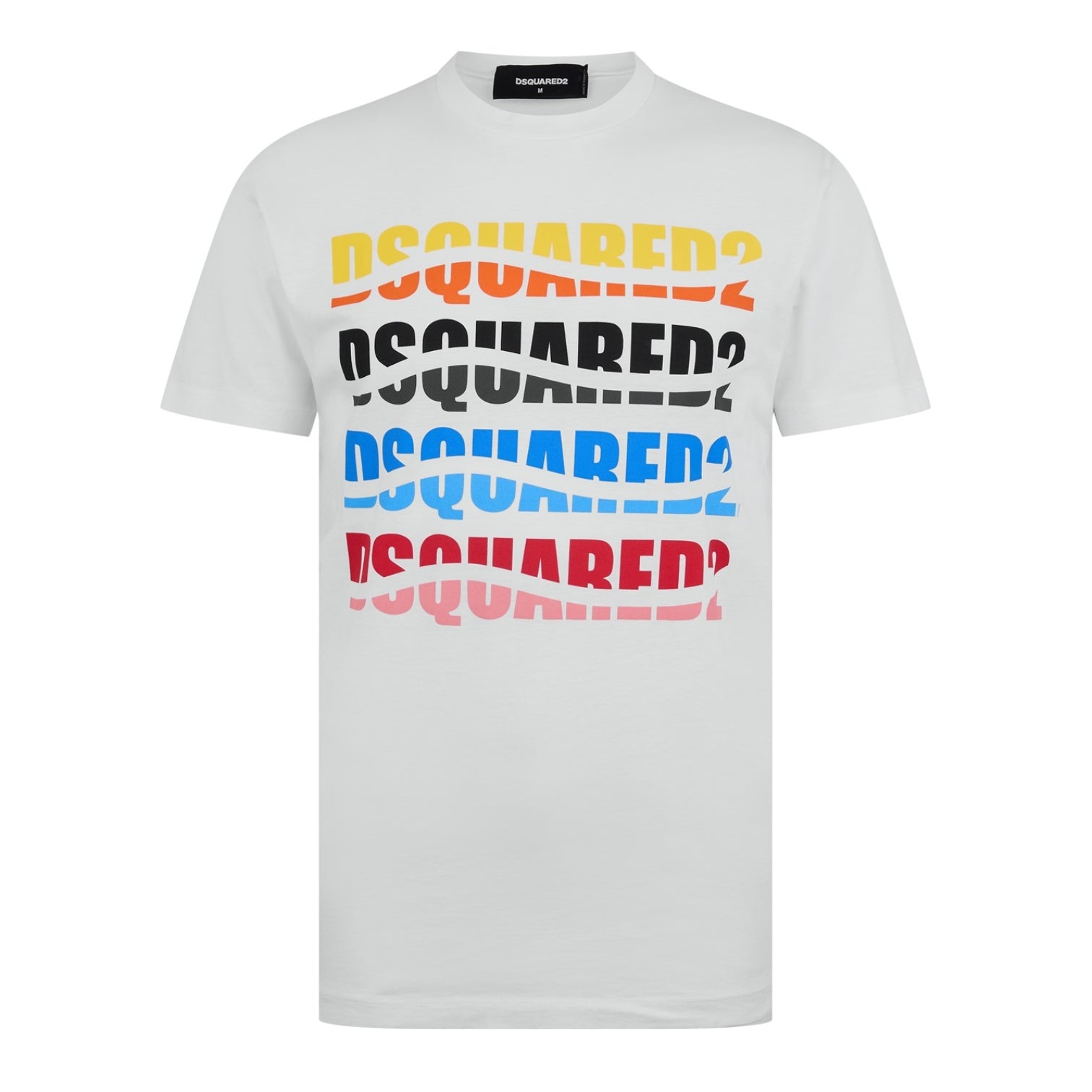 LUXURY HUB DSQUARED2 COLOUR WAVE COOL TEE