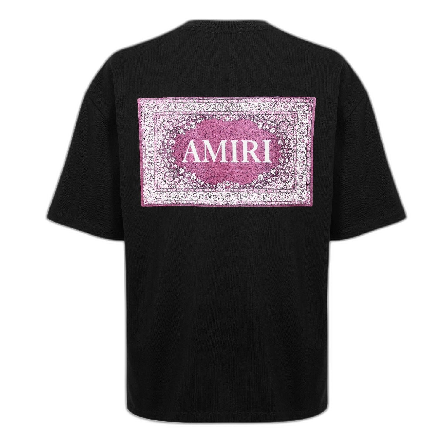 LUXURY HUB AMIRI MEN'S BANDANA OVERSIZED T-SHIRT
