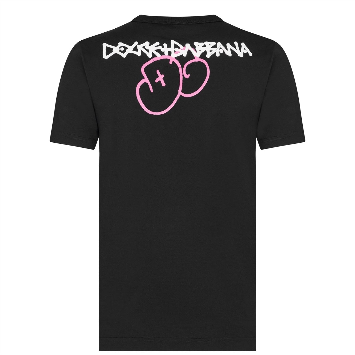 LUXURY HUB DOLCE AND GABBANA GRAFFITI LOGO TOP