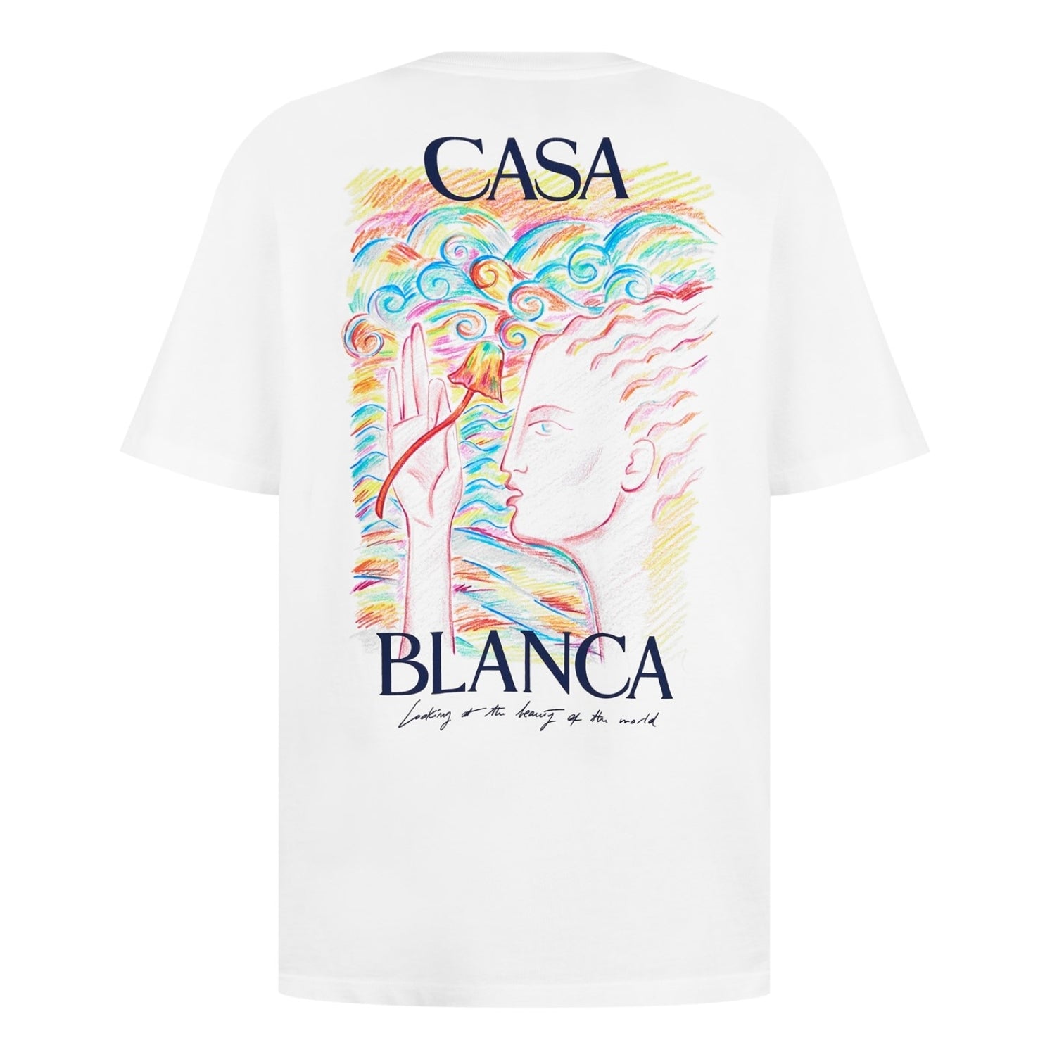 LUXURY HUB CASABLANCA CASA MUSHROOM TEE