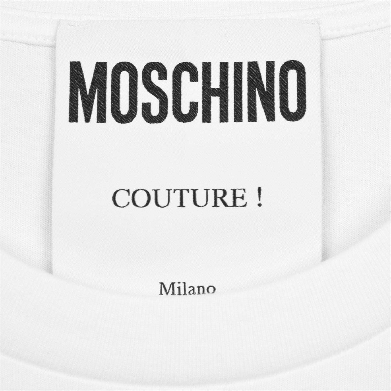 LUXURY HUB MOSCHINO LOGO TEE