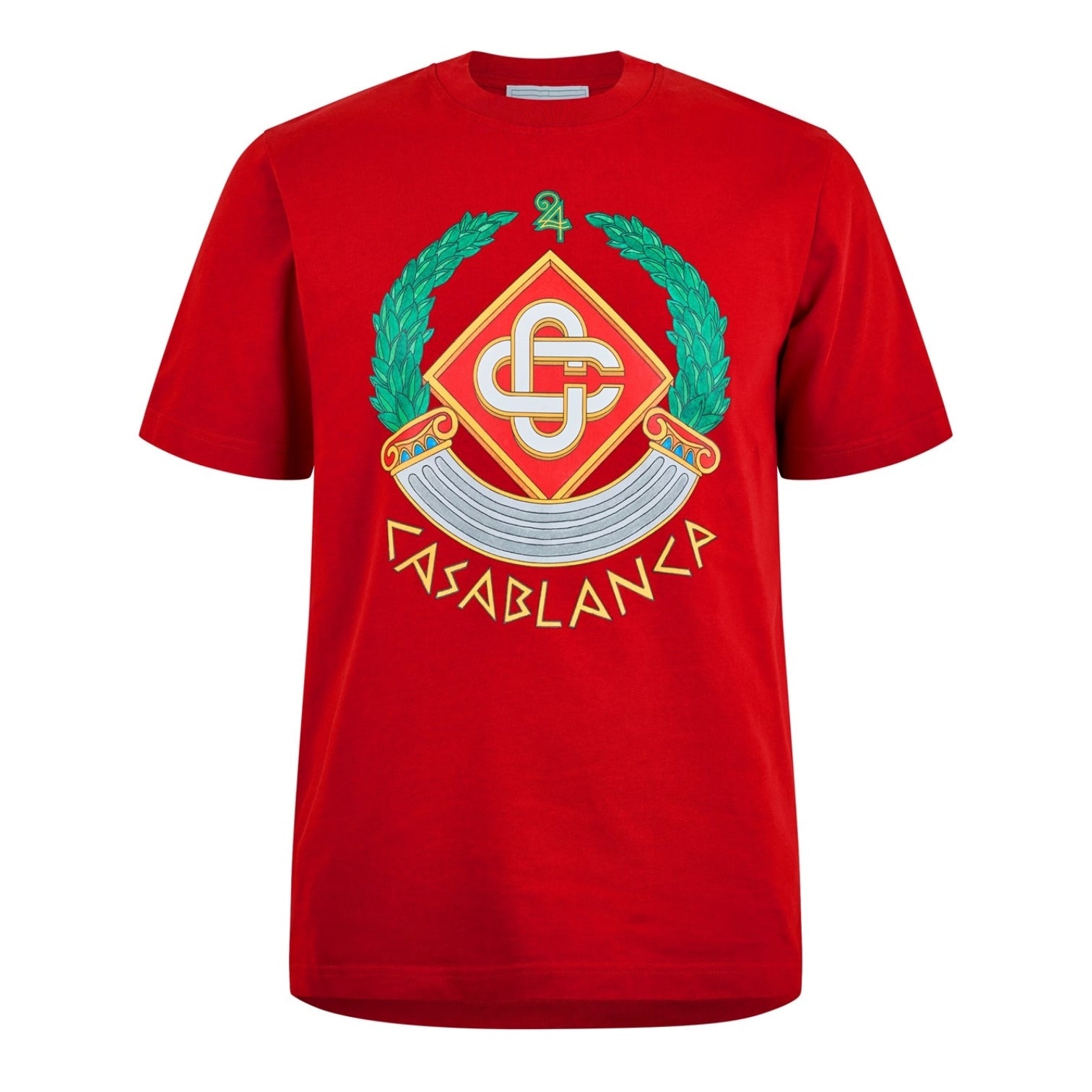 LUXURY HUB CASABLANCA CASA CREST TEE