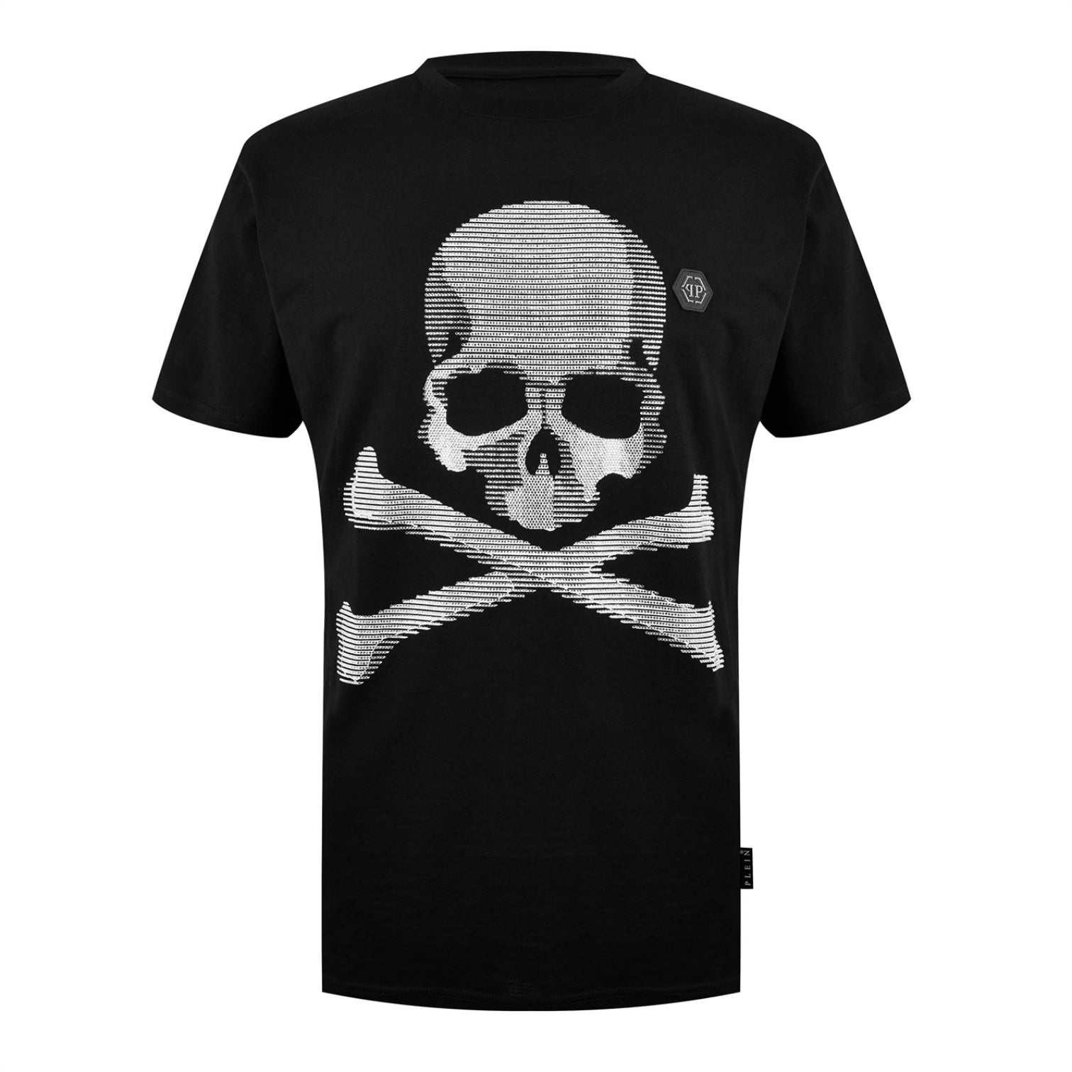 LUXURY HUB PHILIPP PLEIN SKULL AND CROSSBONES TEE