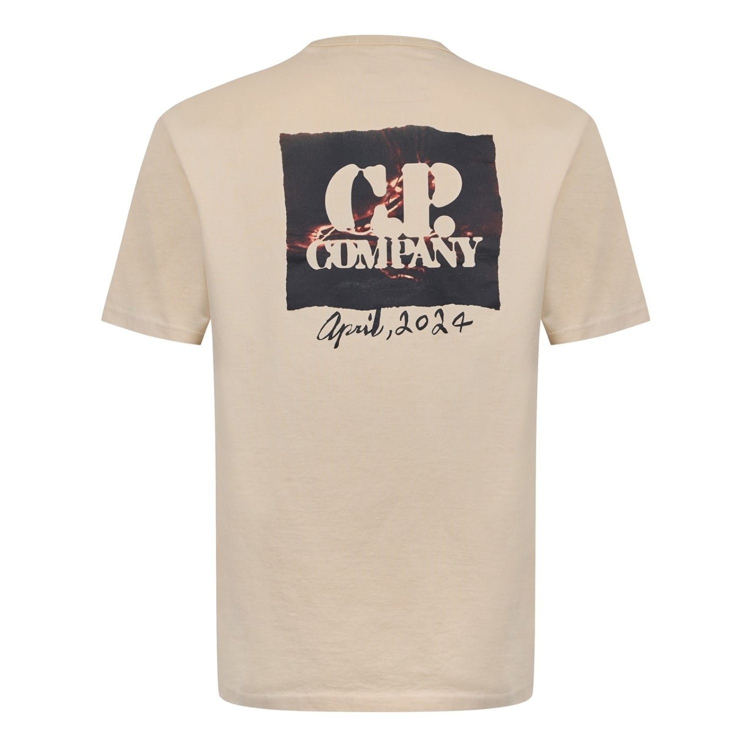 LUXURY HUB CP COMPANY CP LOGO T-SHIRT