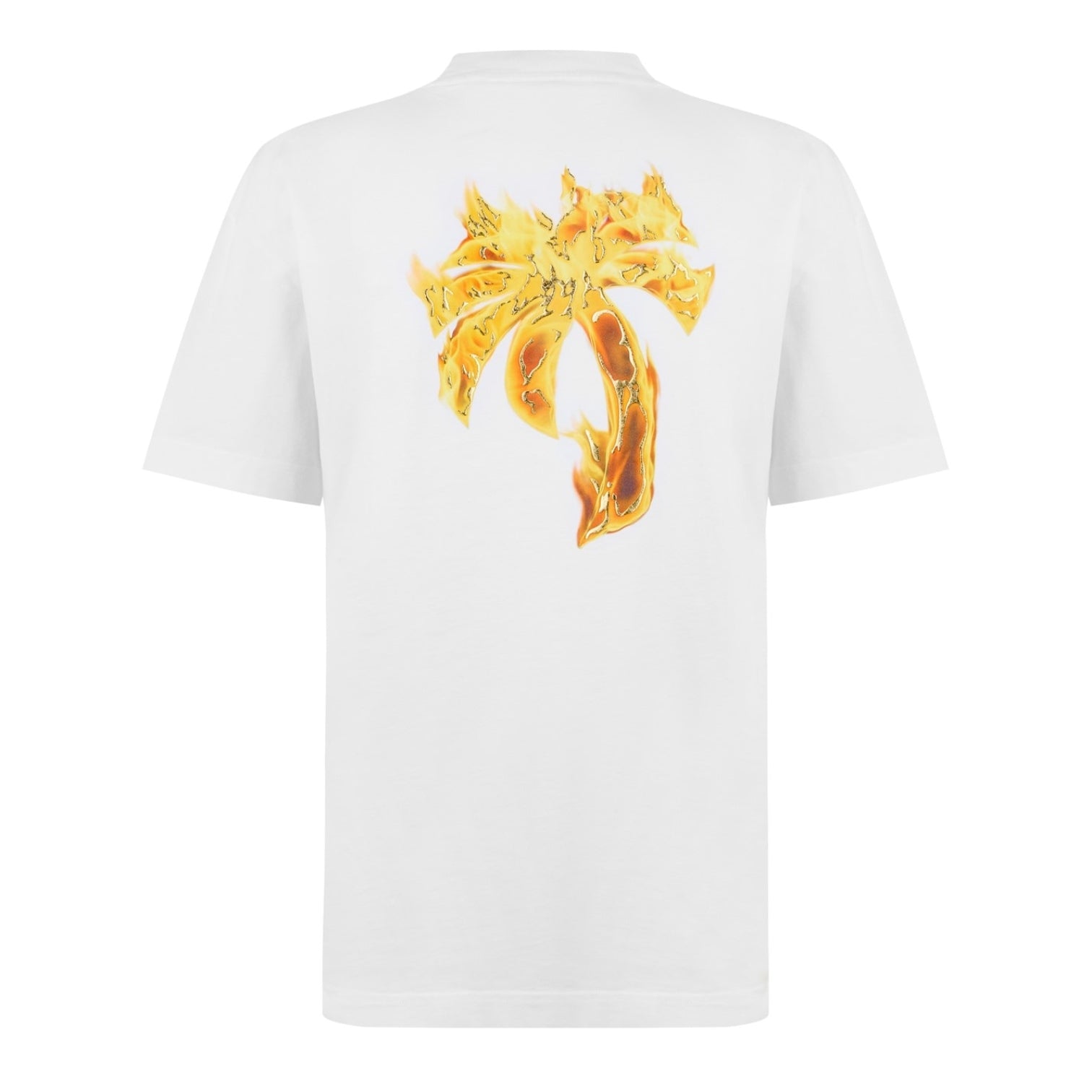 LUXURY HUB PALM ANGELS PALM BURNING PALM TEE