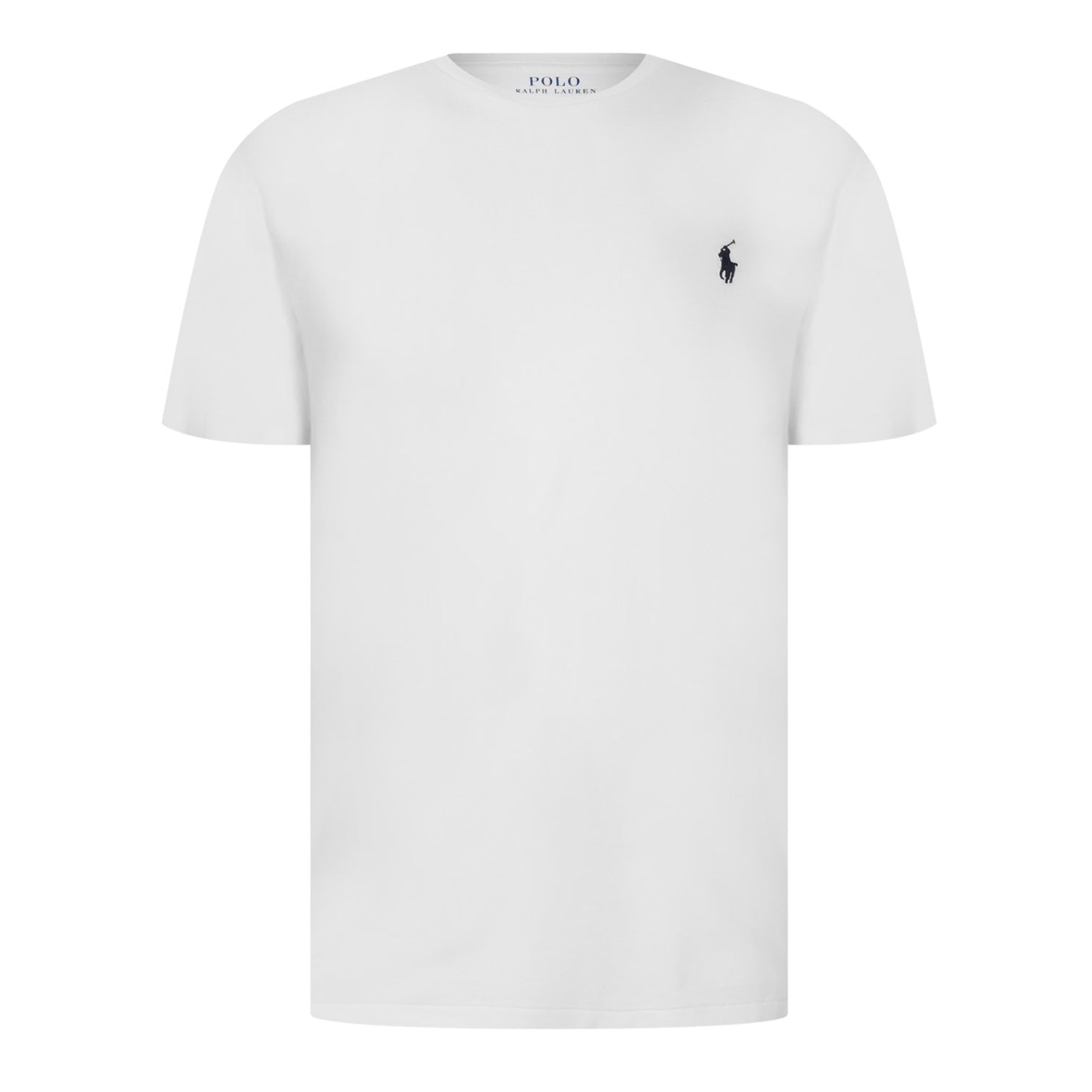 LUXURY HUB RALPH LAUREN EMBROIDERED LOGO TEE