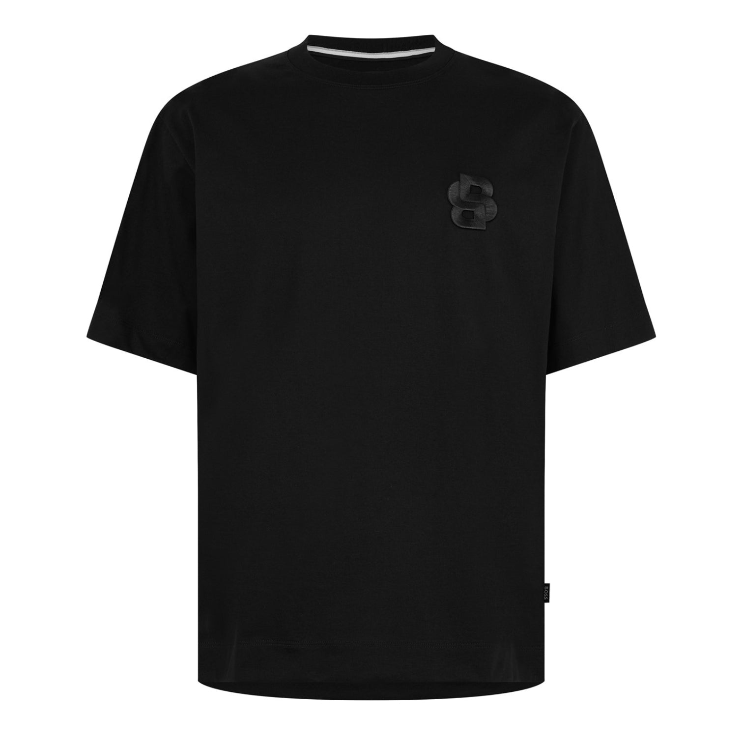 LUXURY HUB BOSS EMBROIDERED MONOGRAM TEE