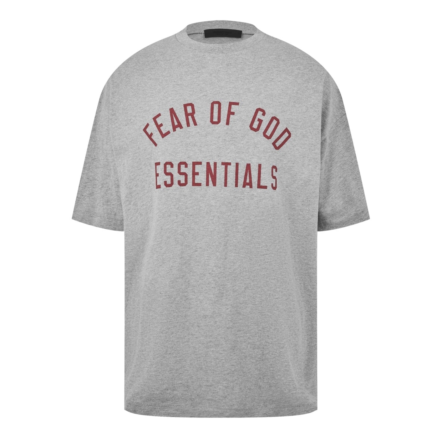 LUXURY HUB FEAR OF GOD ESSENTIALS JERSEY CREWNECK TEE