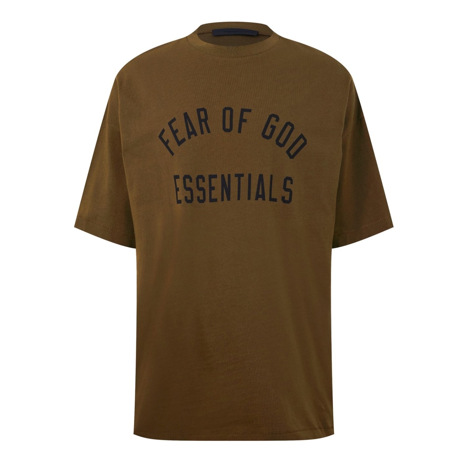 LUXURY HUB FEAR OF GOD ESSENTIALS JERSEY CREWNECK TEE