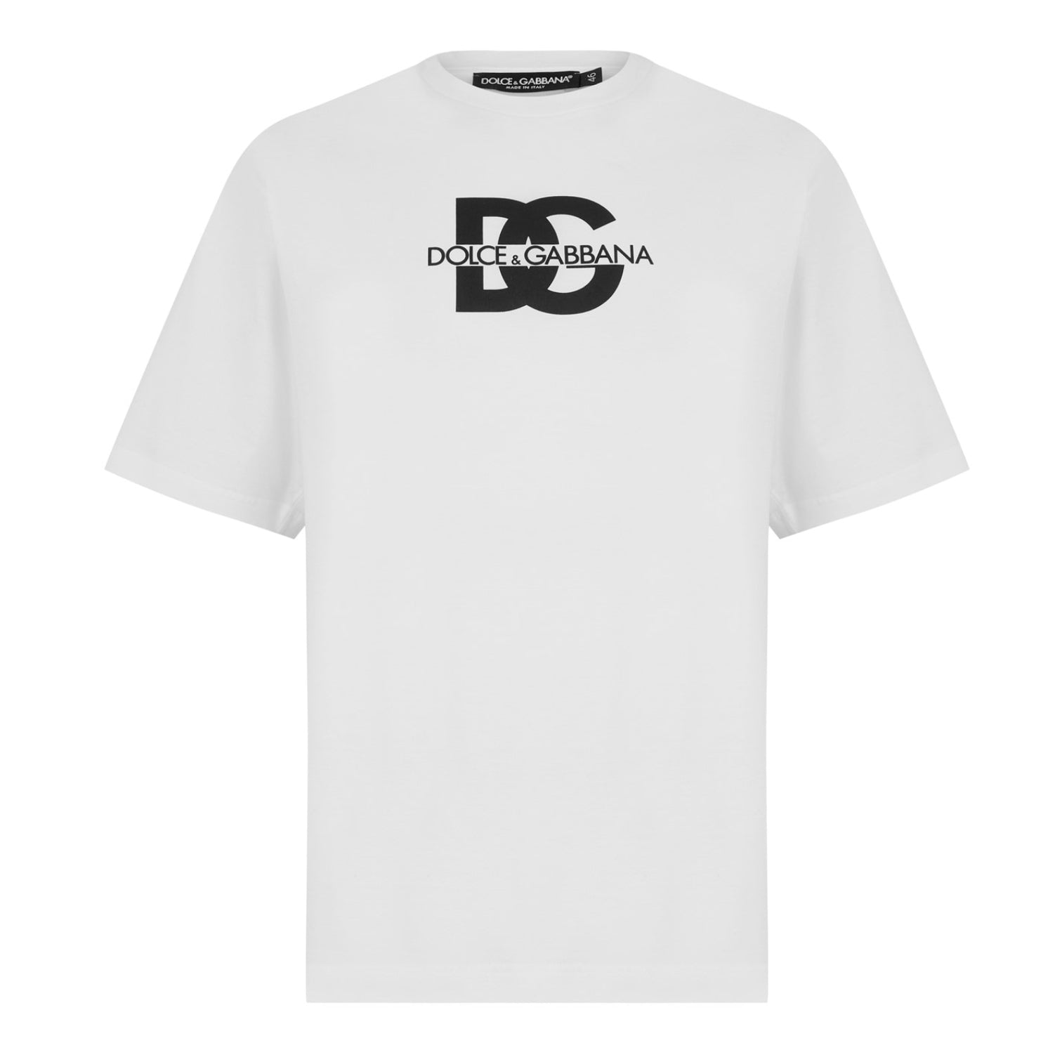 LUXURY HUB DOLCE AND GABBANA DG LOGO T-SHIRT