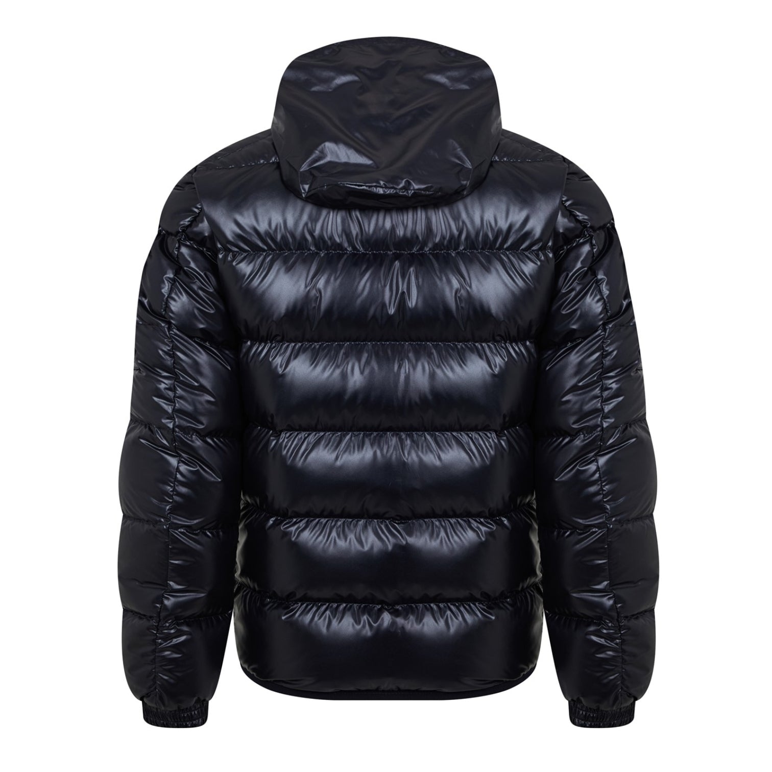 LUXURY HUB MONCLER MEN'S GOURETTE GOOSE DOWN CONCEALED HOOD SHORT PUFFER JACKET