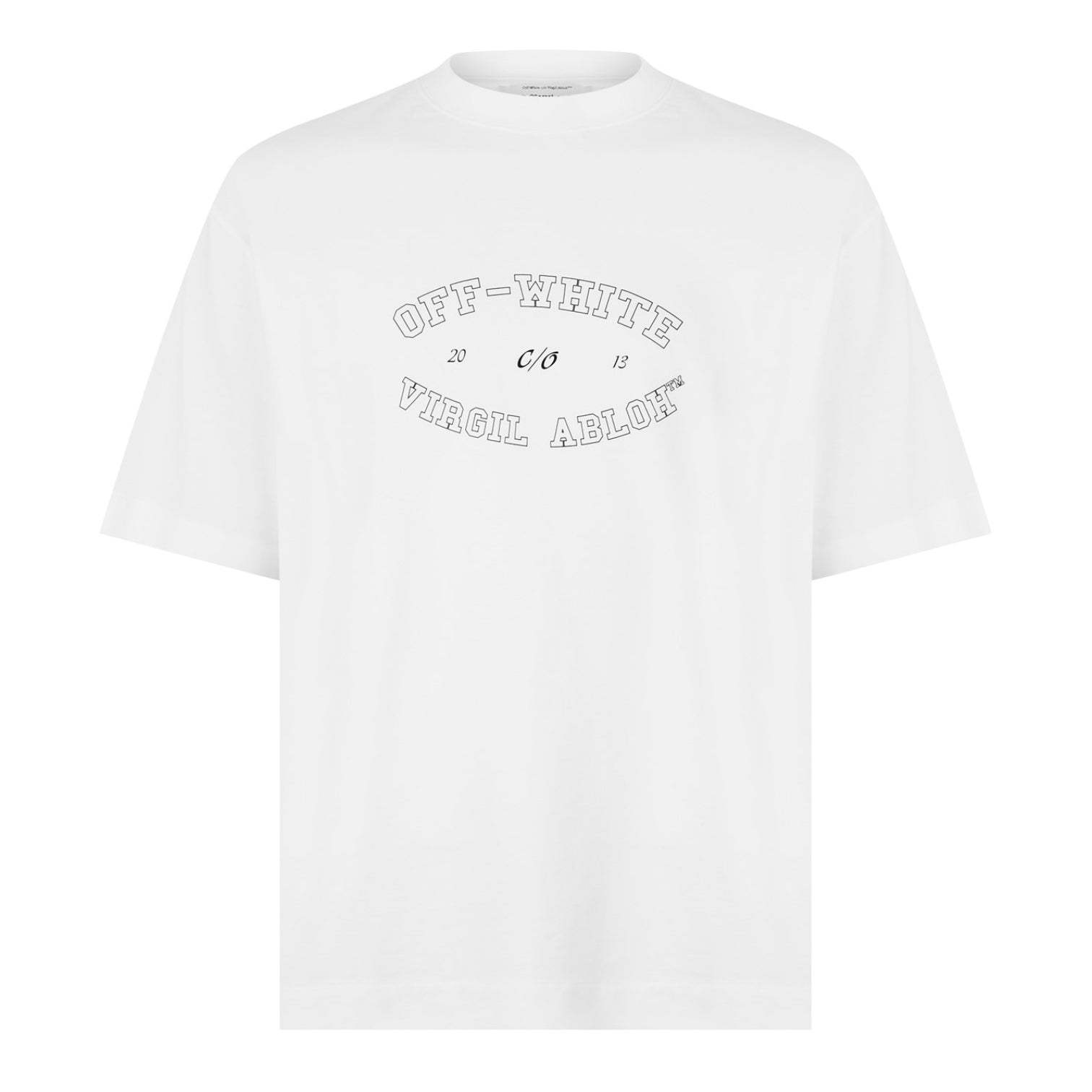 LUXURY HUB OFF WHITE OFF COLLEGE TEE