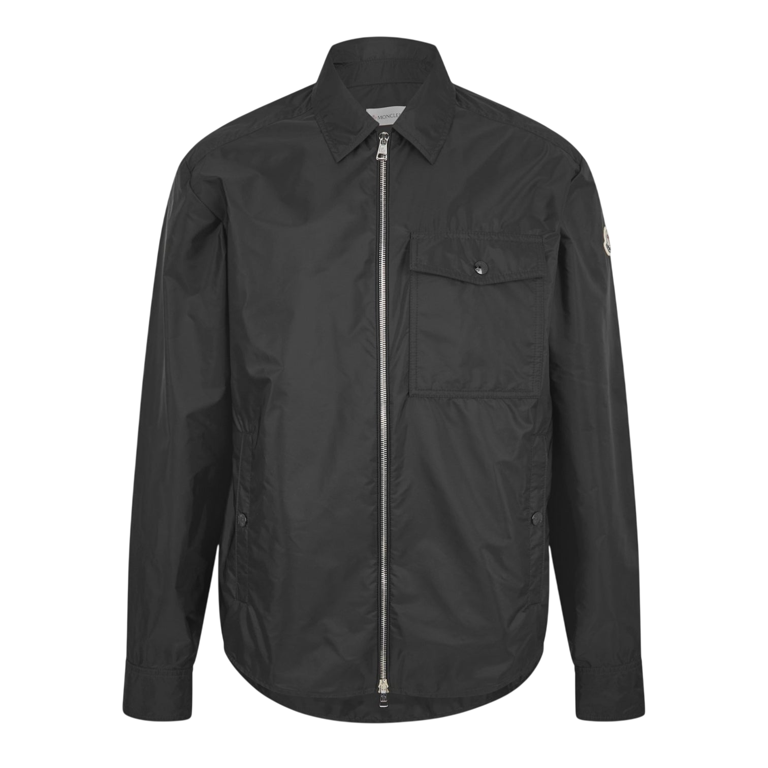 LUXURY HUB MONCLER MEN'S LONG SLEEVE FULL ZIP 3 POCKET OVERSHIRT