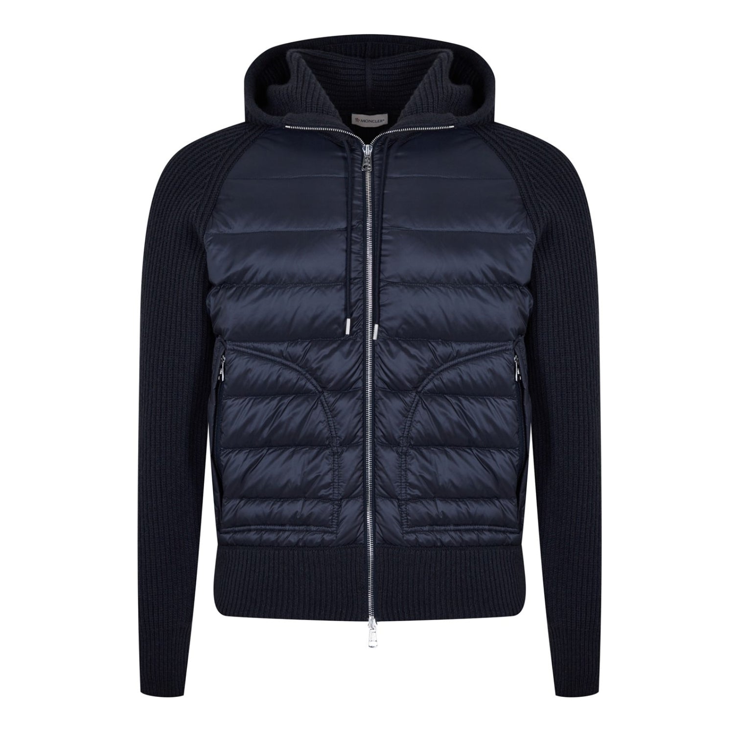 LUXURY HUB MONCLER HYBRID PADDED PANEL JACKET