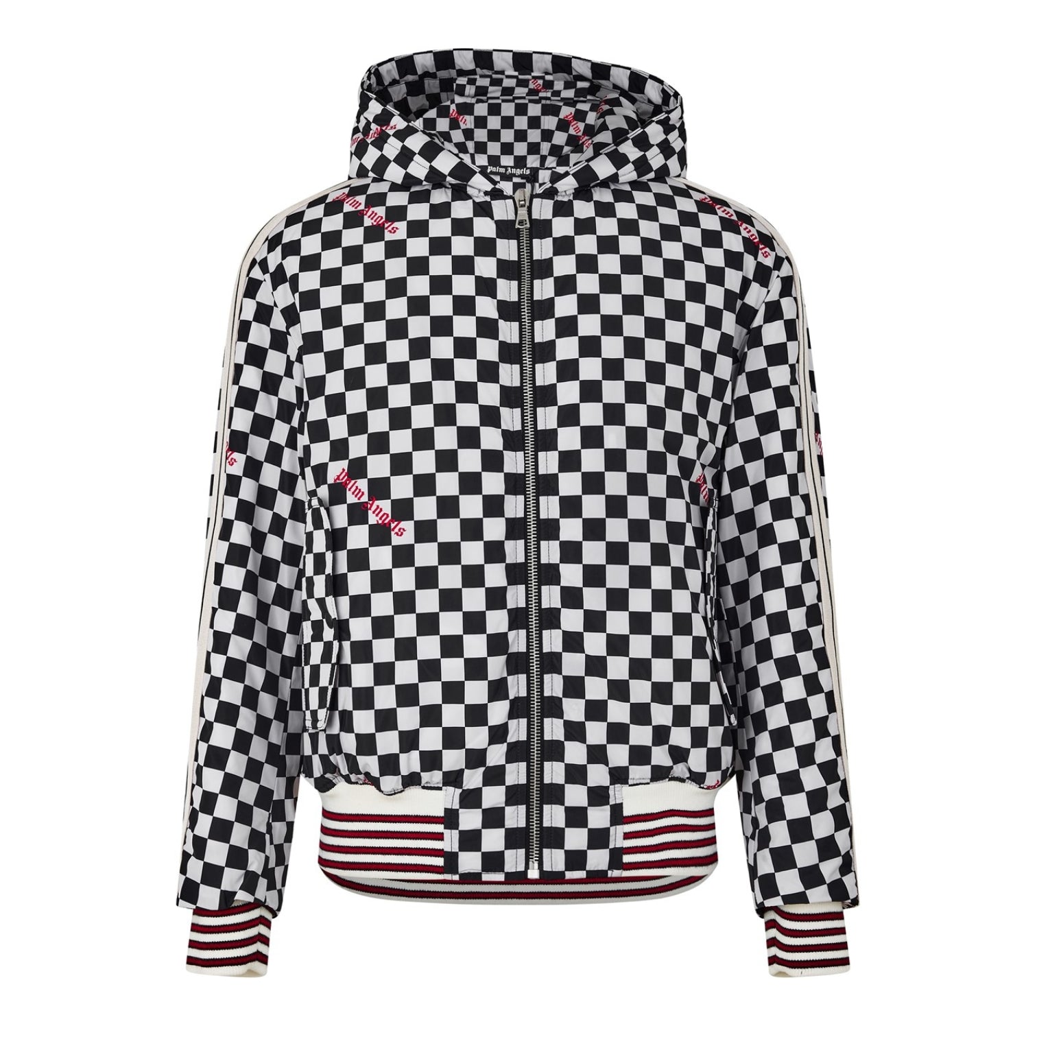 LUXURY HUB PALM ANGELS PALM DAMIER PUFF JACKET