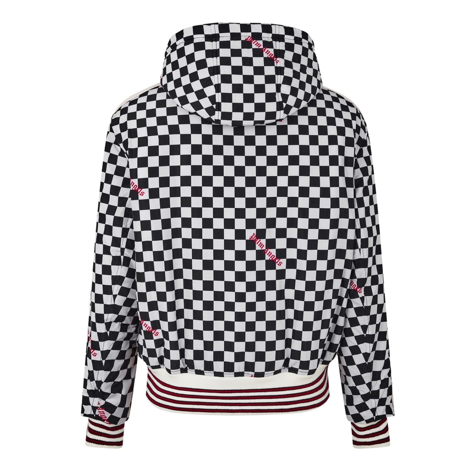 LUXURY HUB PALM ANGELS PALM DAMIER PUFF JACKET