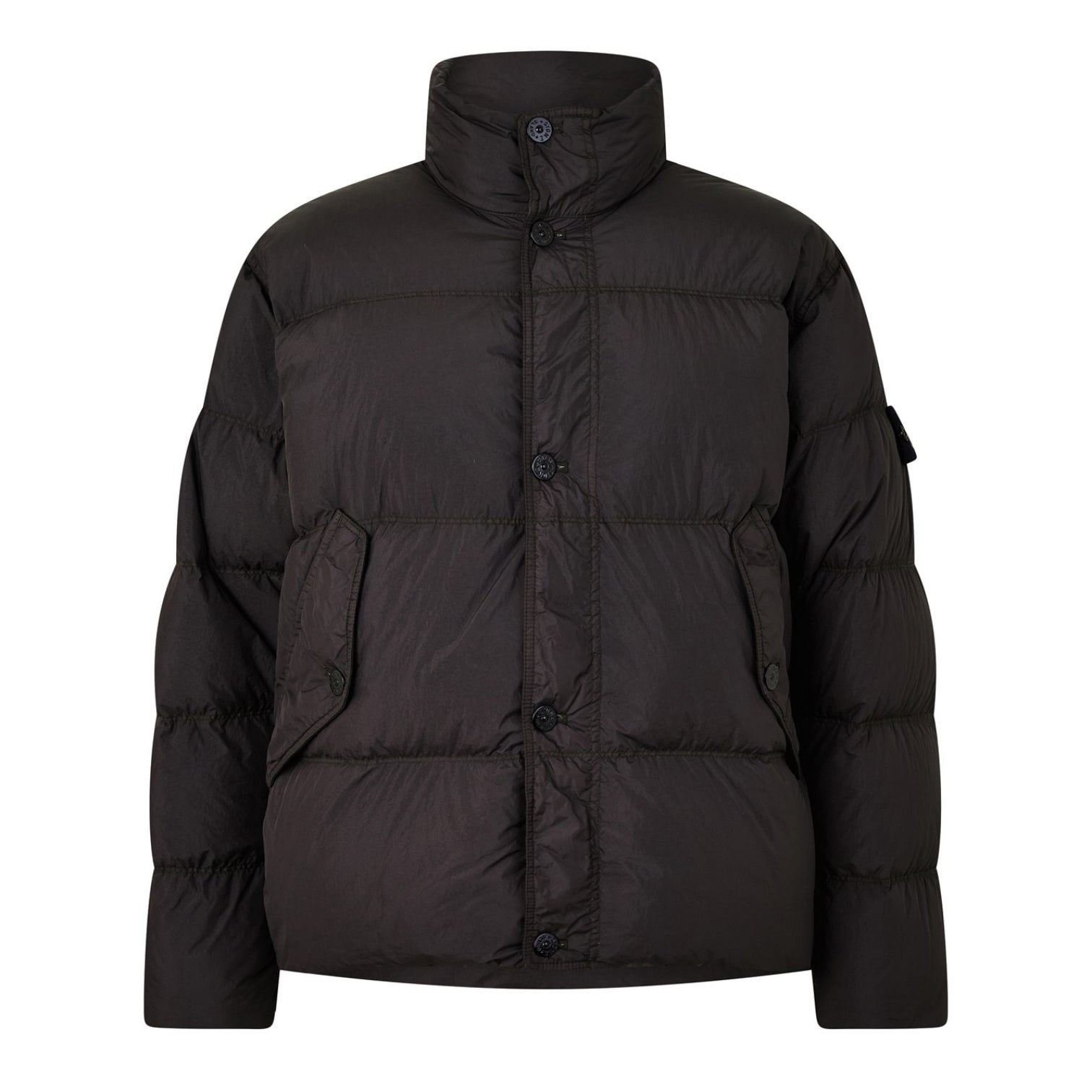 LUXURY HUB STONE ISLAND STONE BDG DOWN JACKET