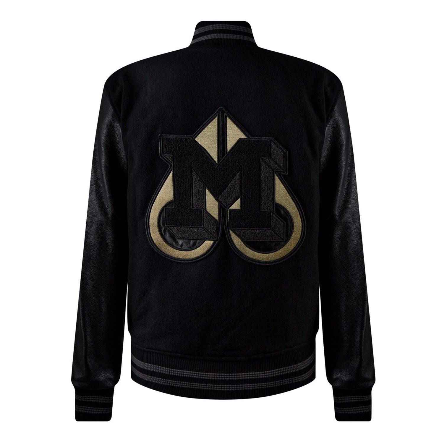 LUXURY HUB MOOSE KNUCKLES MOOSE GOLD VARSITY BOMBER