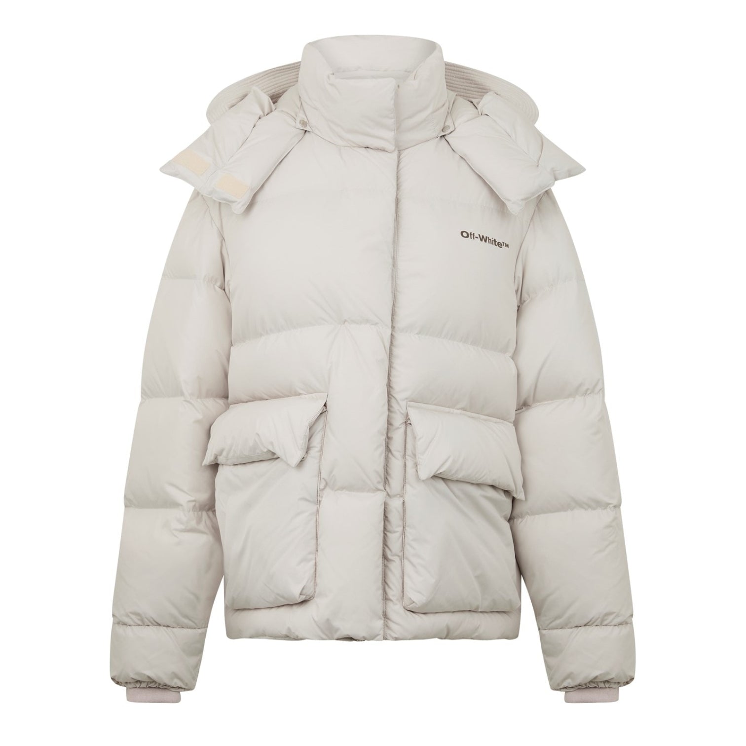 LUXURY HUB OFF WHITE PEACH PUFFER