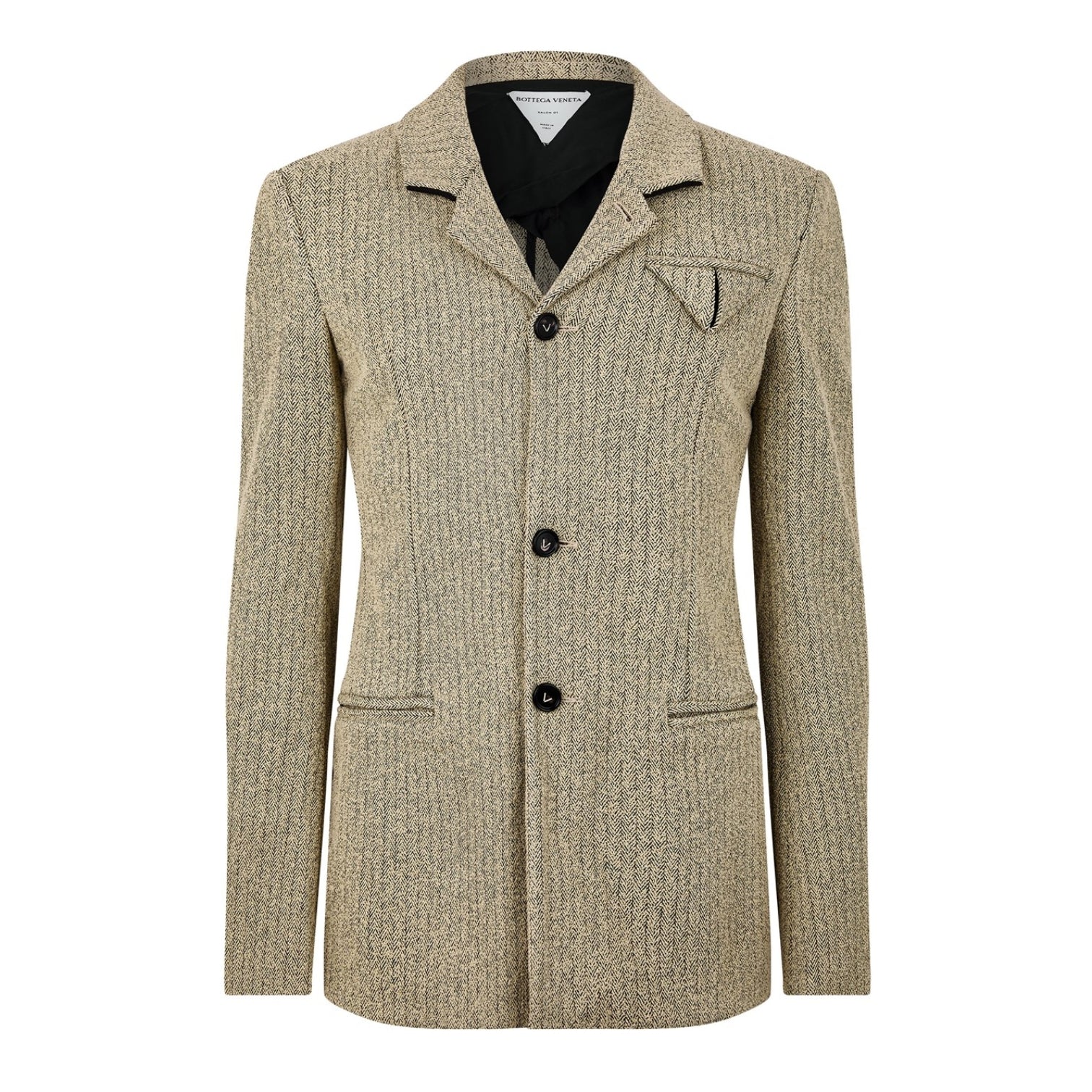 LUXURY HUB BOTTEGA VENETA BV TEXTURED BLAZER