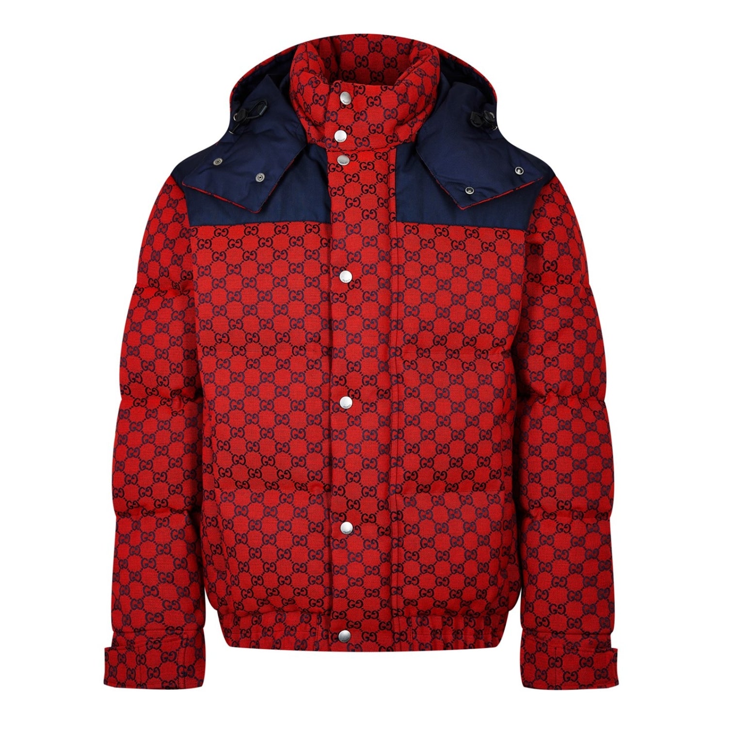 LUXURY HUB GUCCI GG CANVAS GOOSE DOWN JACKET