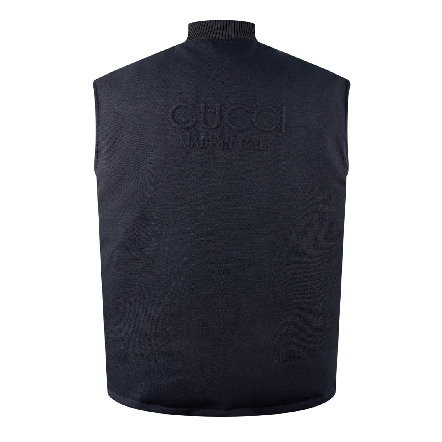 LUXURY HUB GUCCI LOGO REVERSIBLE GILET