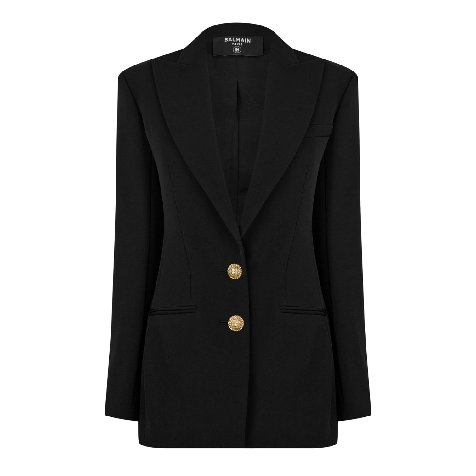 LUXURY HUB BALMAIN SINGLE BREASTED BLAZER