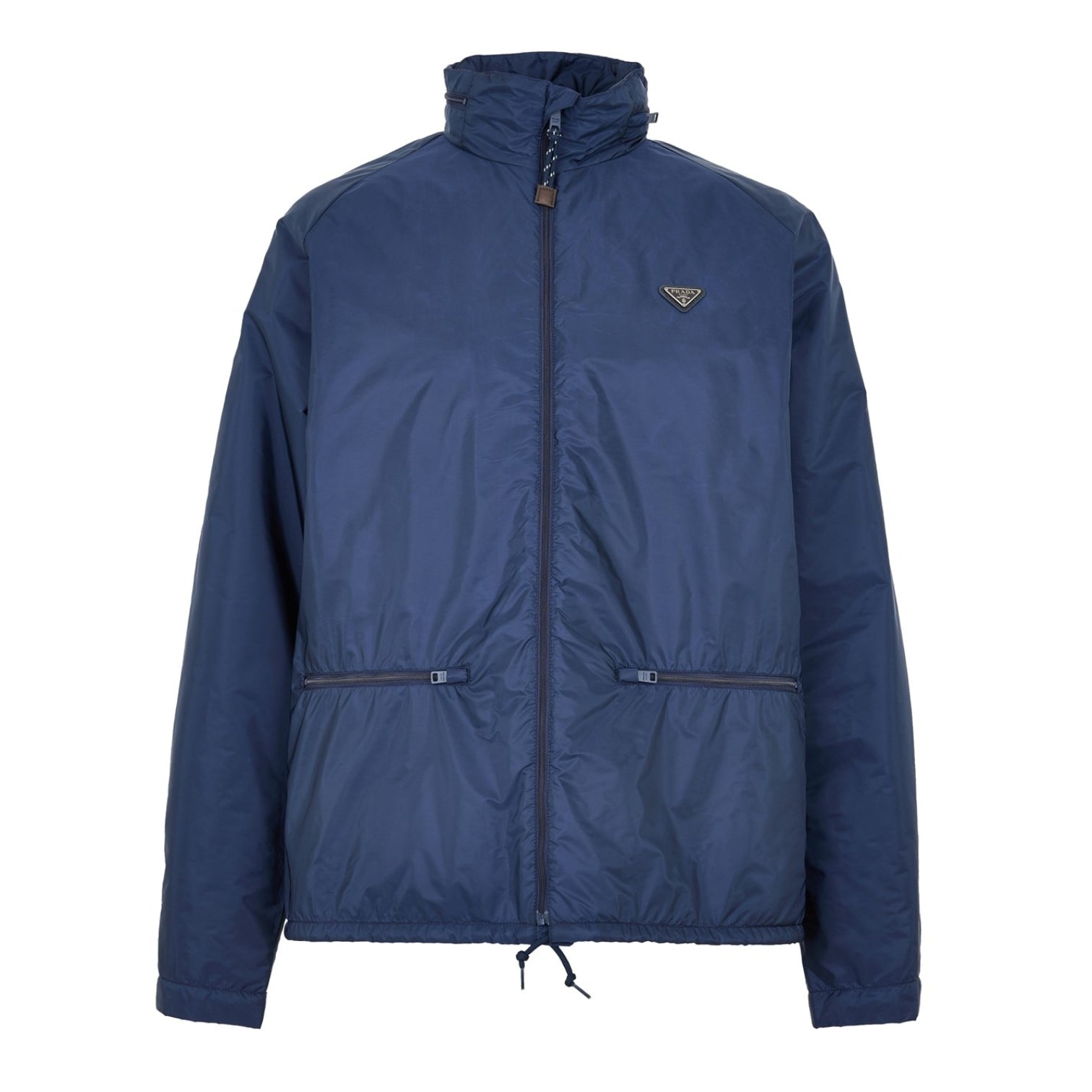 LUXURY HUB PRADA MEN'S METAL TRI FOLD MEDIUM PUFFER JACKET