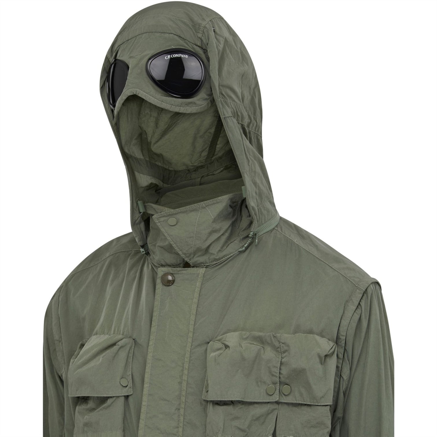 LUXURY HUB CP COMPANY CP CHROME-R GOG JACKET