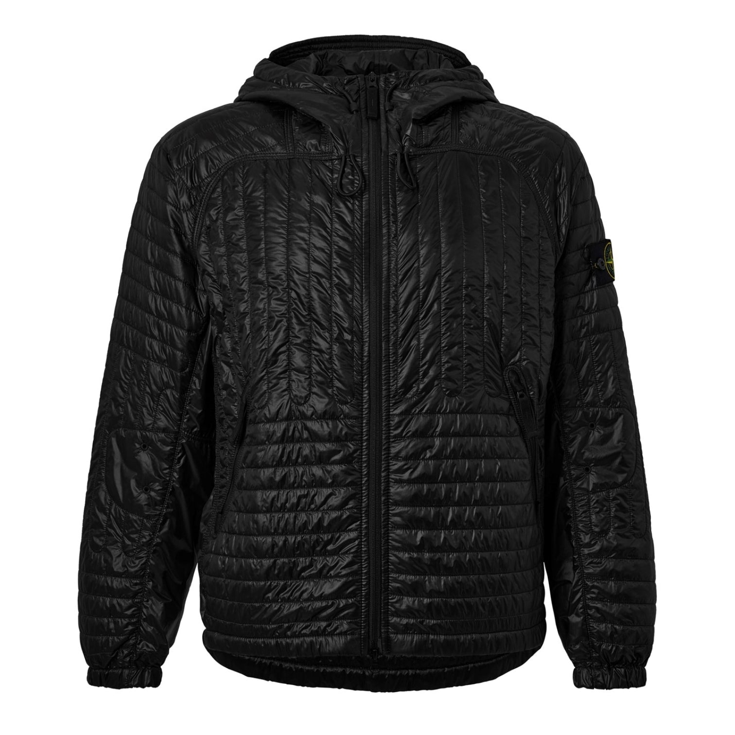 LUXURY HUB STONE ISLAND STONE QUILTED JACKET