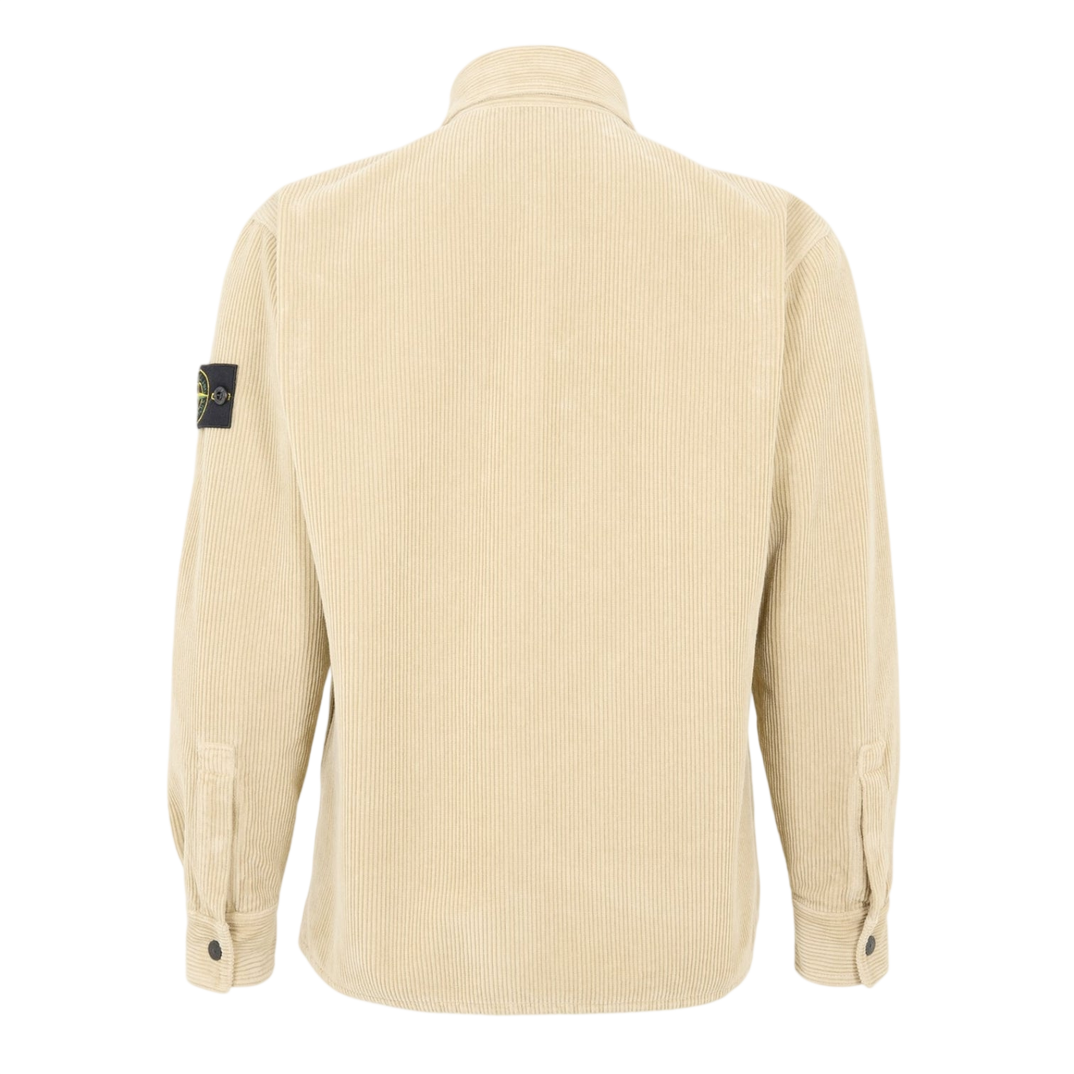LUXURY HUB STONE ISLAND MEN'S TEXTURED STRUCTURED OVERSHIRT
