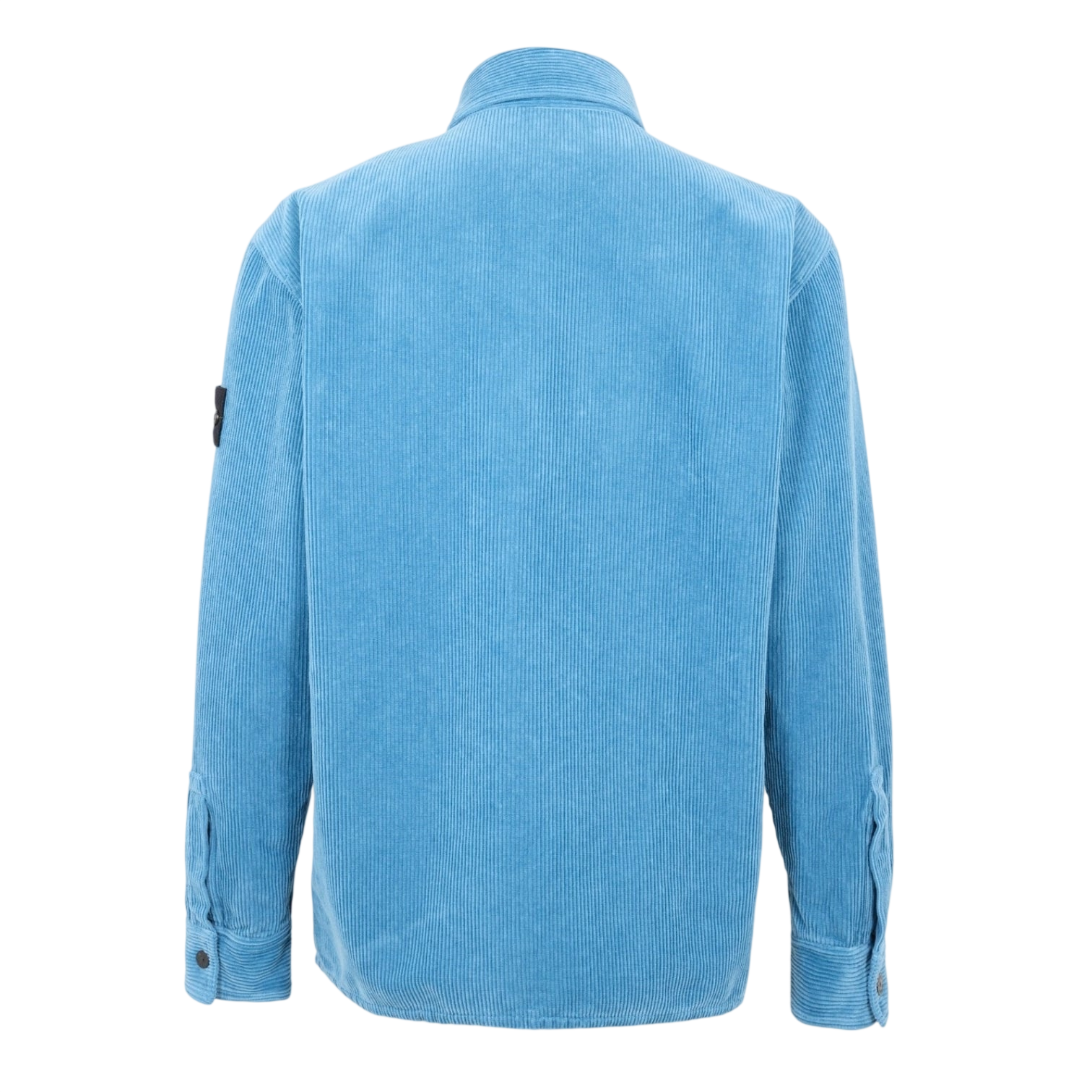 LUXURY HUB STONE ISLAND MEN'S TEXTURED STRUCTURED OVERSHIRT