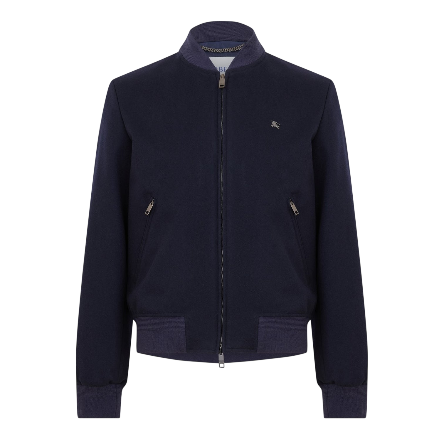 LUXURY HUB BURBERRY MEN'S STRUCTURED BOMBER JACKET