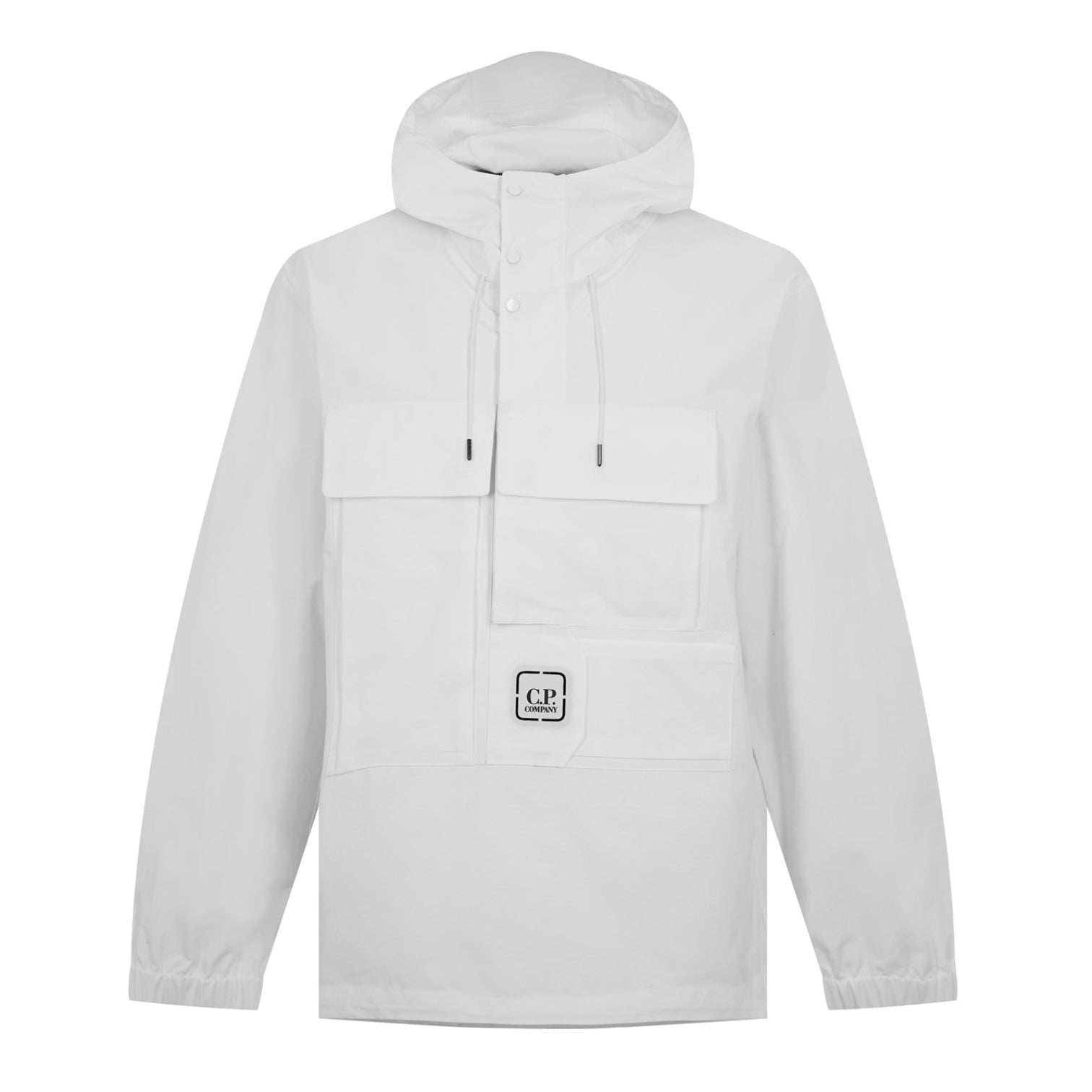 LUXURY HUB CP COMPANY METROPOLIS HOODED OVERSHIRT WITH DRAWSTRING