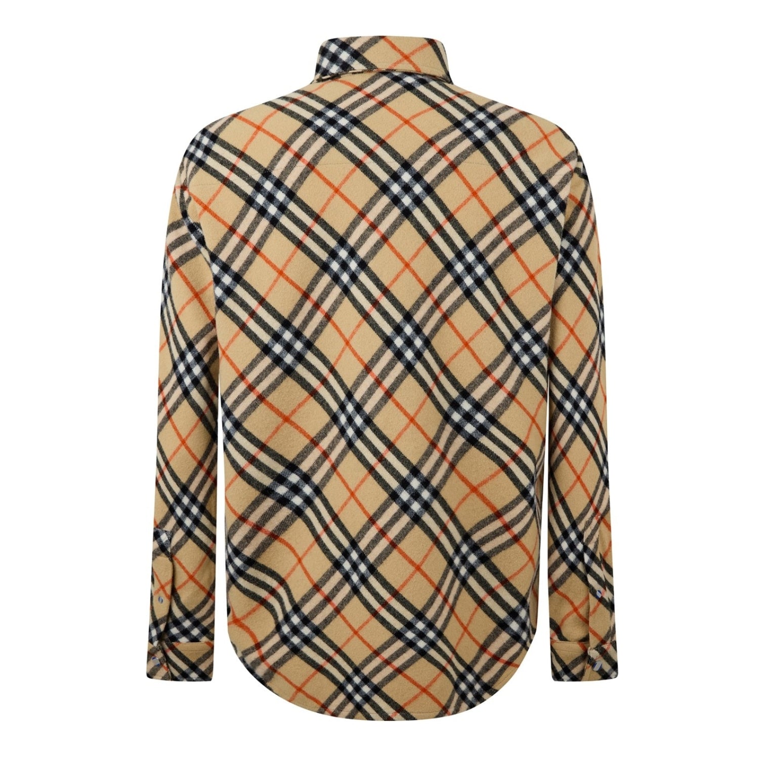 LUXURY HUB BURBERRY BURB CHECK OVERSHIRT