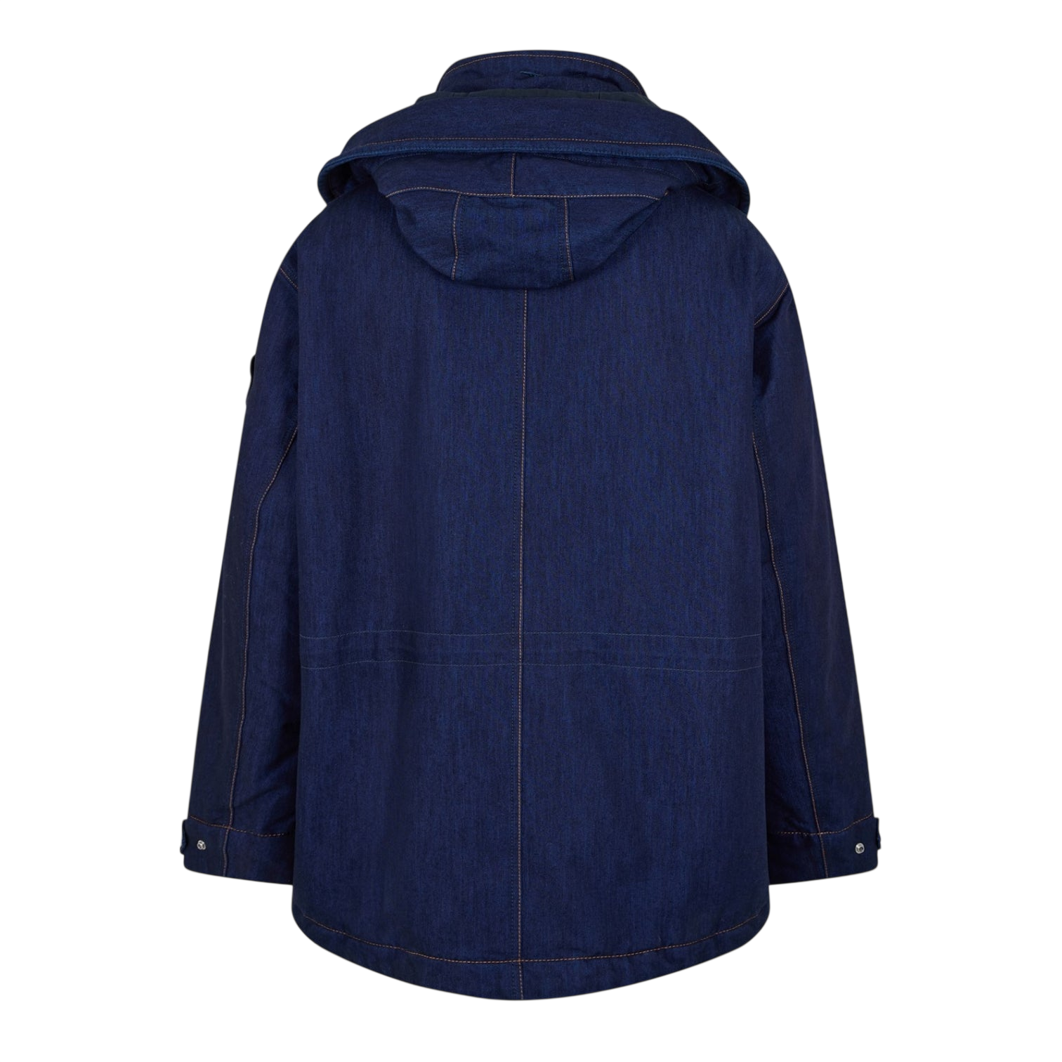 LUXURY HUB STONE ISLAND MENS DENIM RESEARCH SHORT PARKA