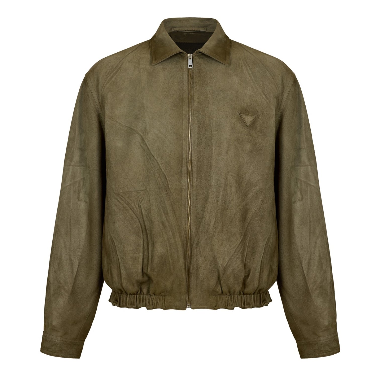 LUXURY HUB PRADA MEN'S SUEDE LEATHER JACKET