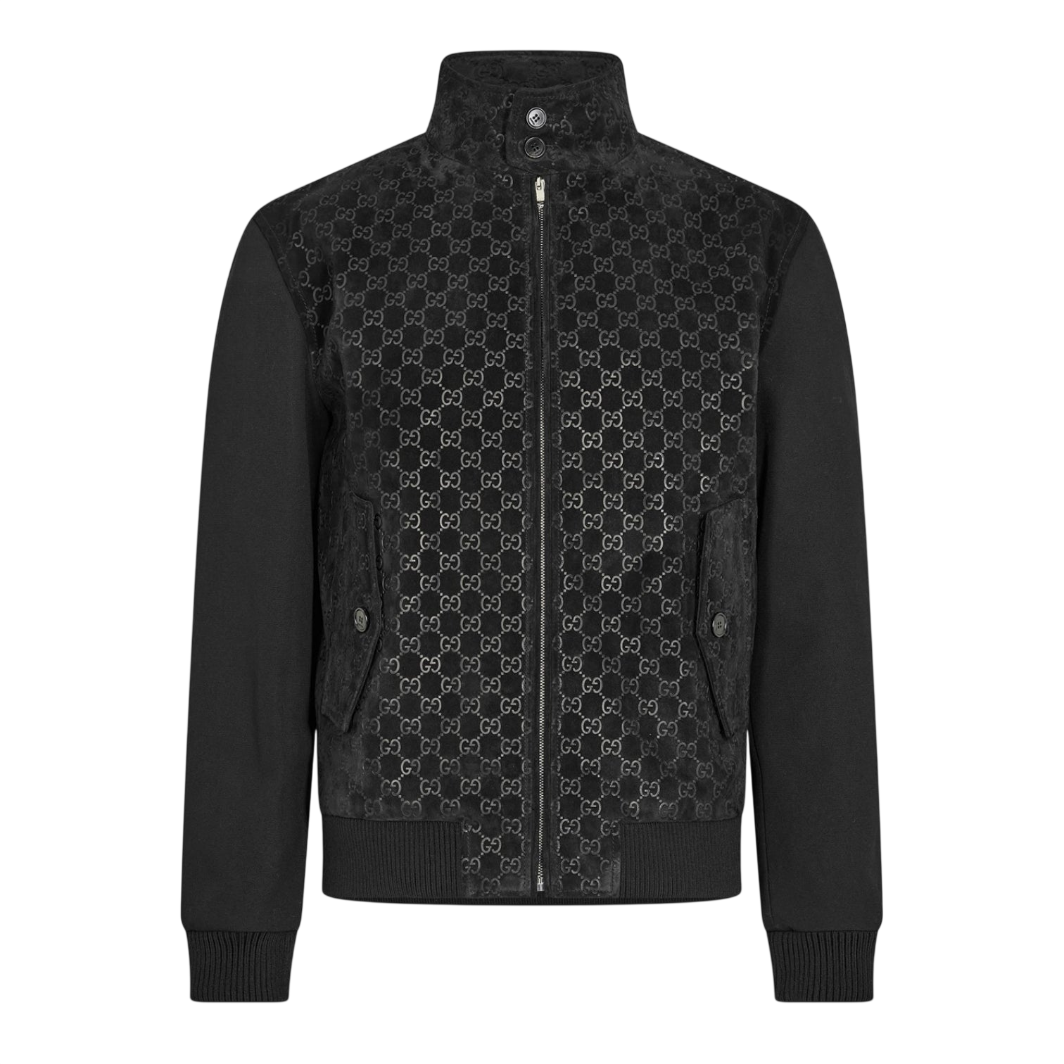 LUXURY HUB GUCCI MEN'S CLASSIC LEATHER JACKET