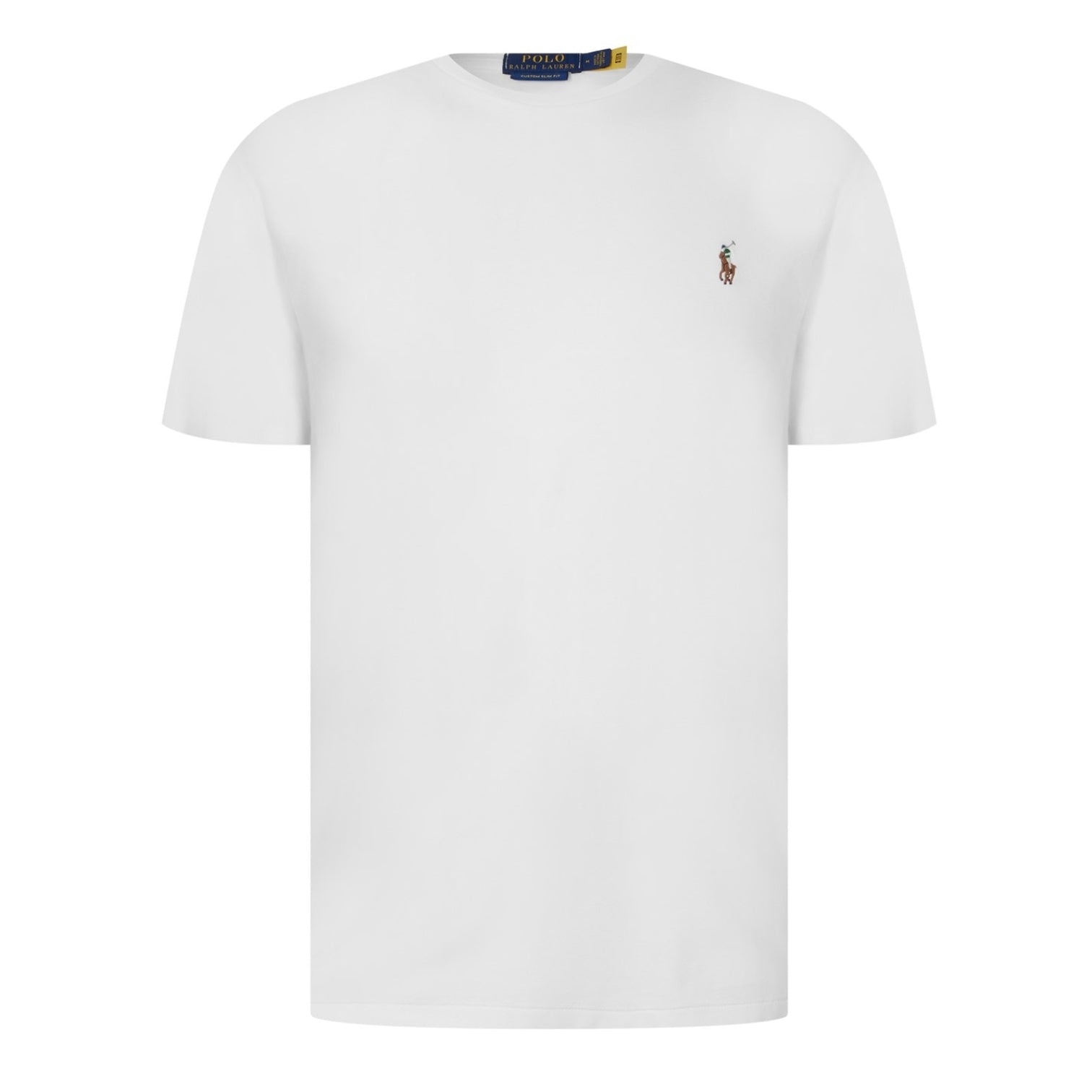 LUXURY HUB POLO RALPH LAUREN PIMA LOGO TEE