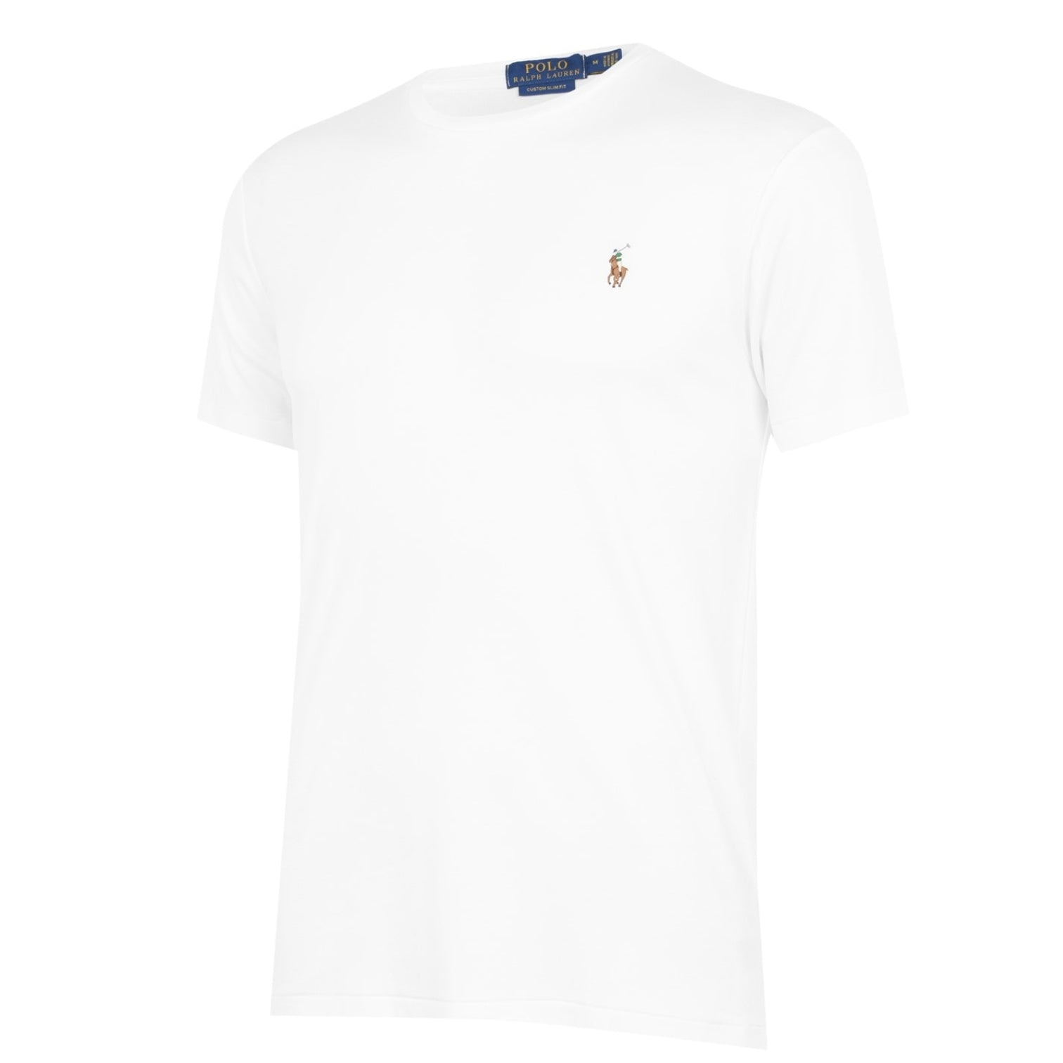 LUXURY HUB POLO RALPH LAUREN PIMA LOGO TEE