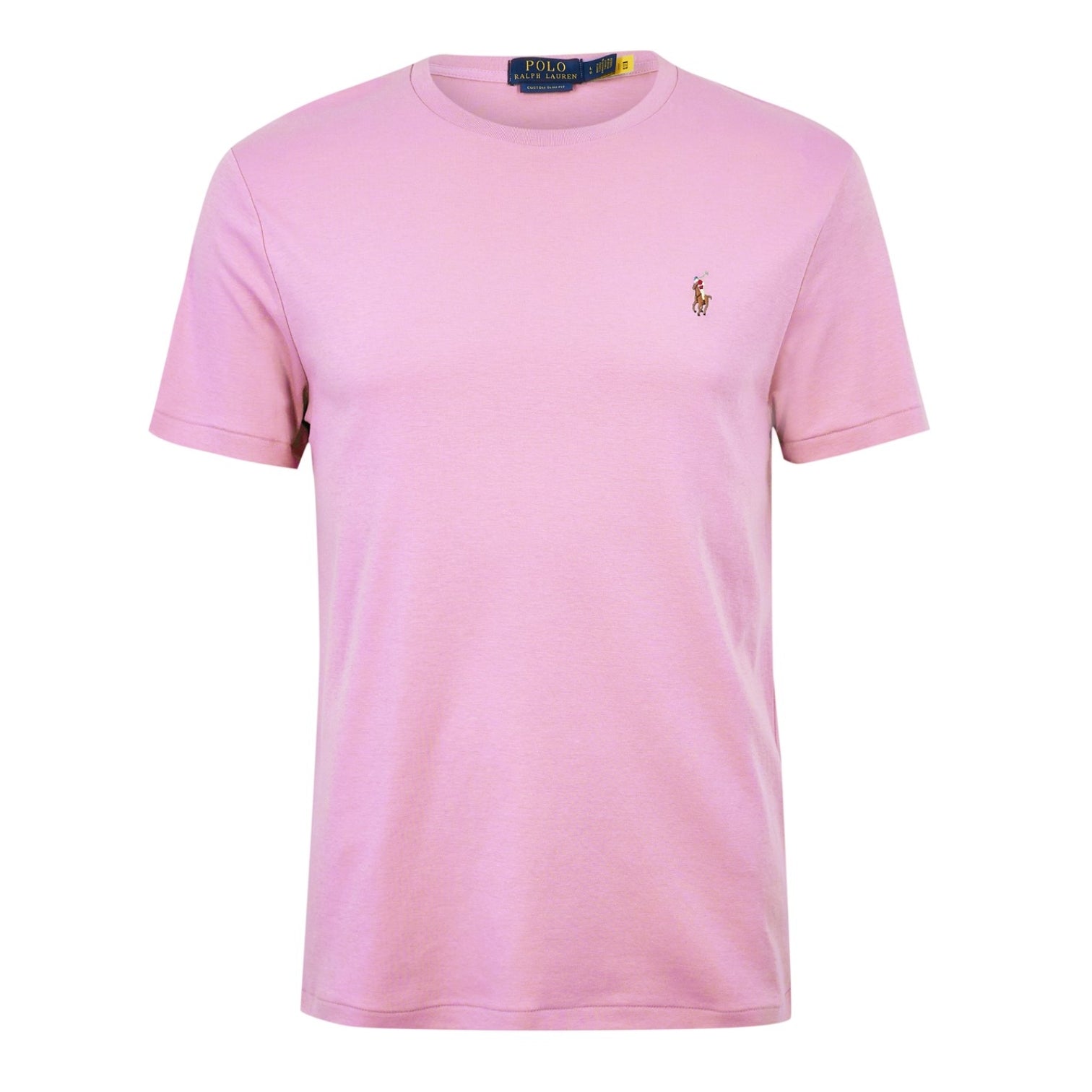 LUXURY HUB POLO RALPH LAUREN PIMA LOGO TEE