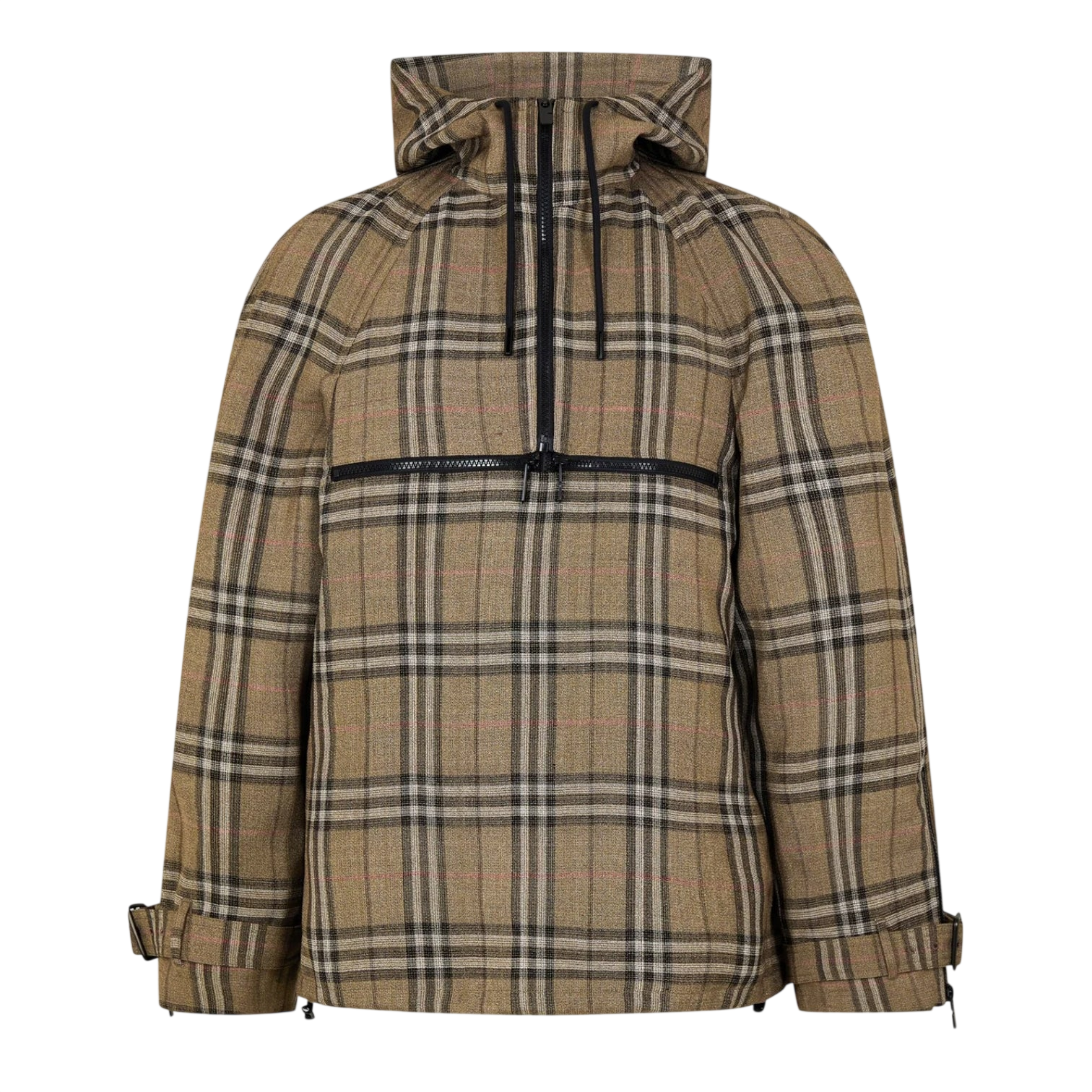 LUXURY HUB BURBERRY MEN'S BURB SHOW TECH WEATHER RESISTANT WINDBREAKER