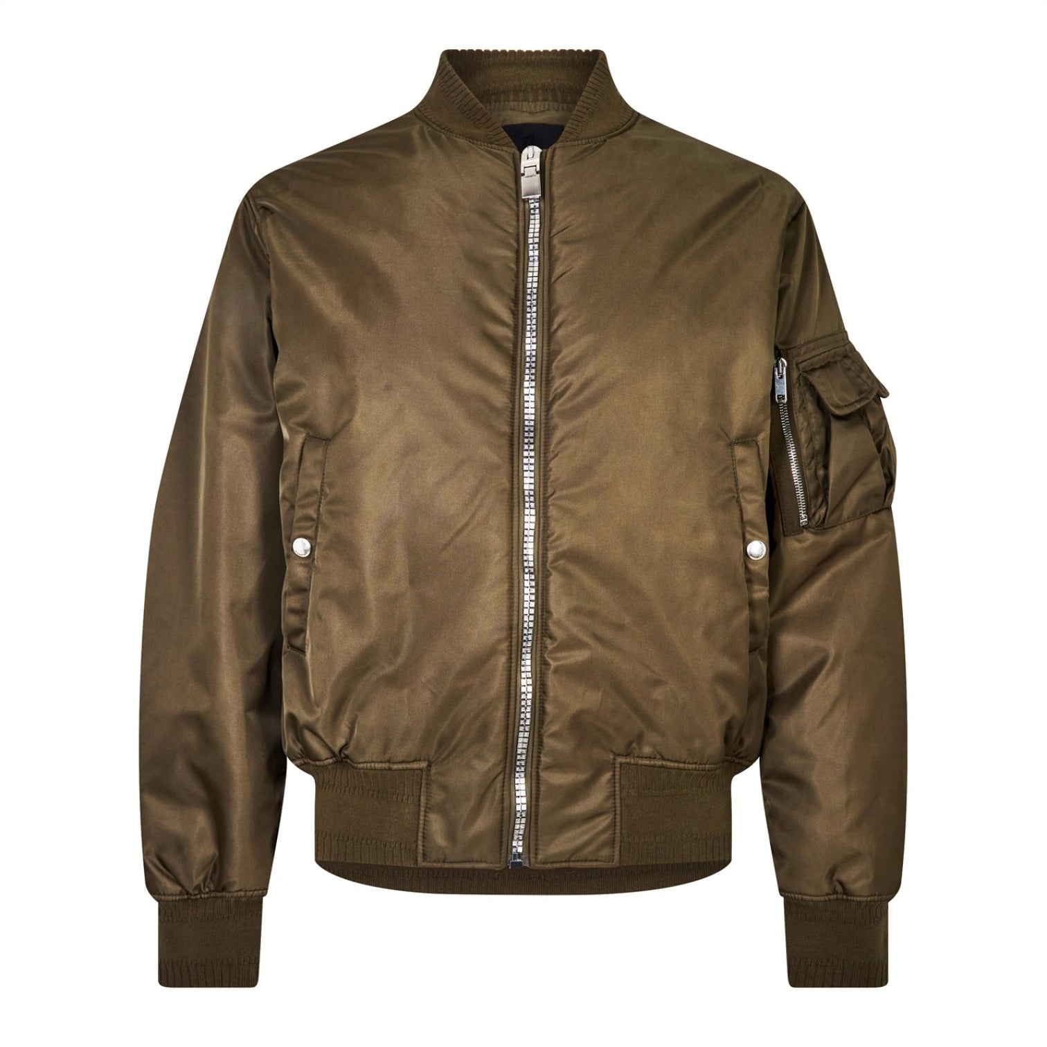 LUXURY HUB GIVENCHY GIV LOGO BOMBER