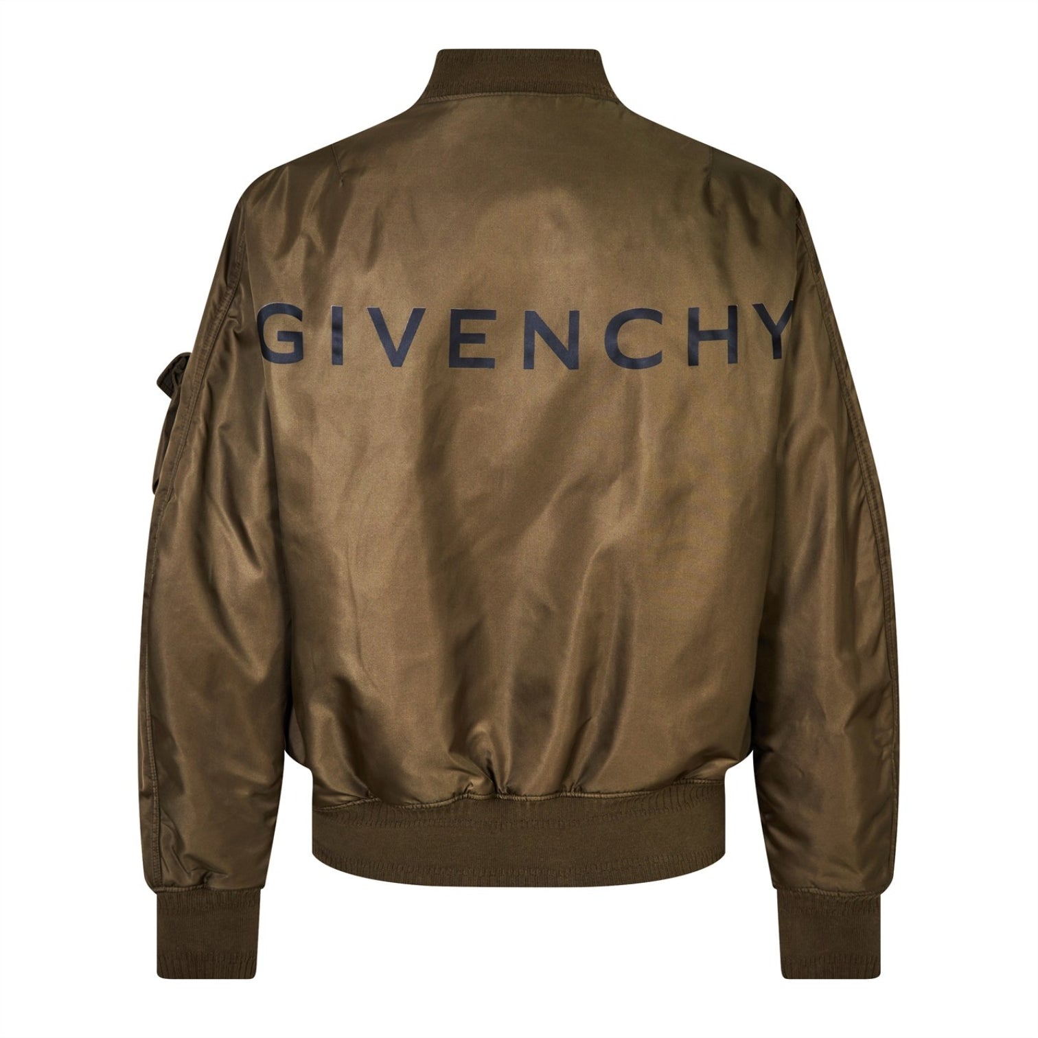 LUXURY HUB GIVENCHY GIV LOGO BOMBER