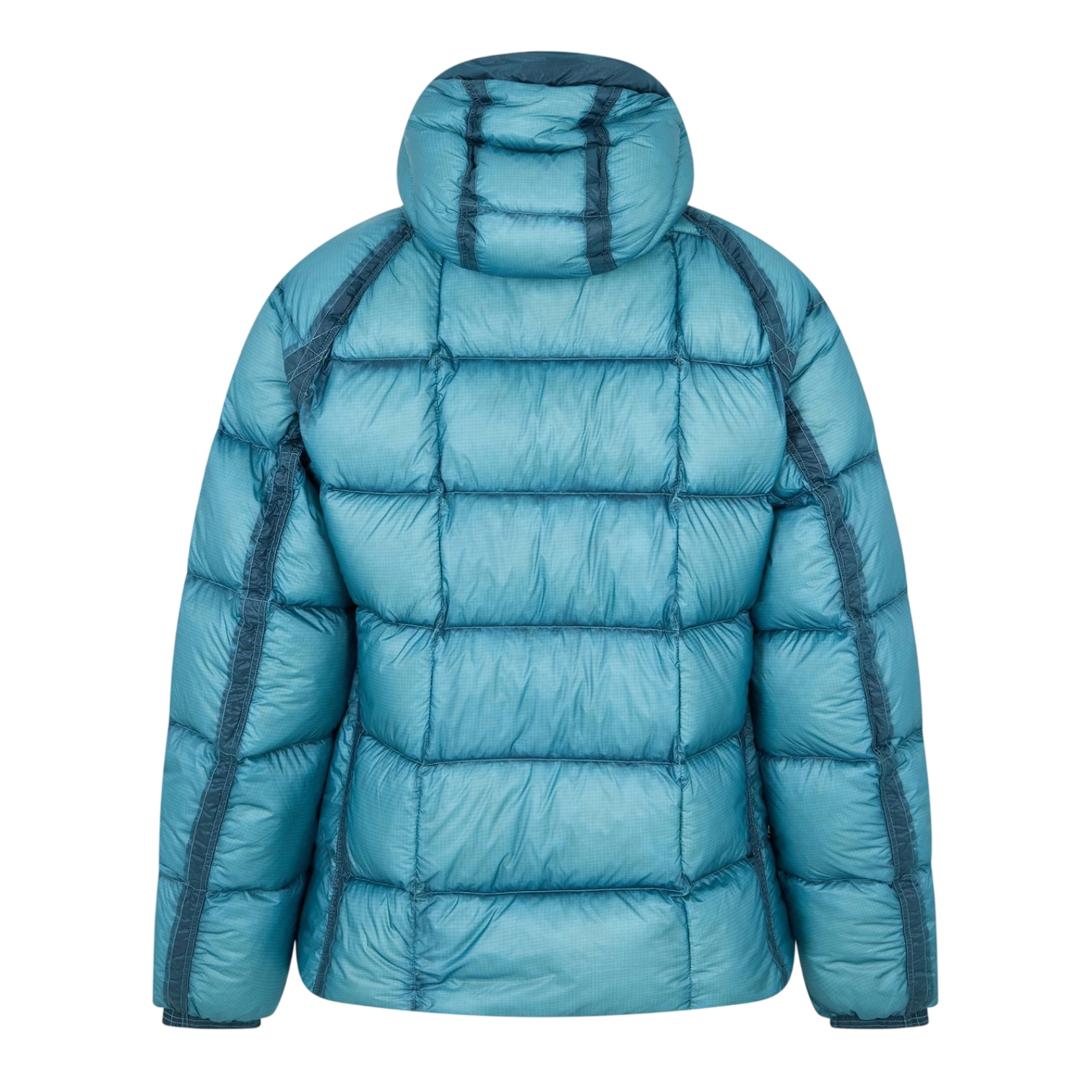 LUXURY HUB CP COMPANY MEN'S DD SHELL MEDIUM DOWN HIP LENGTH HOODED MEDIUM PUFFER JACKET