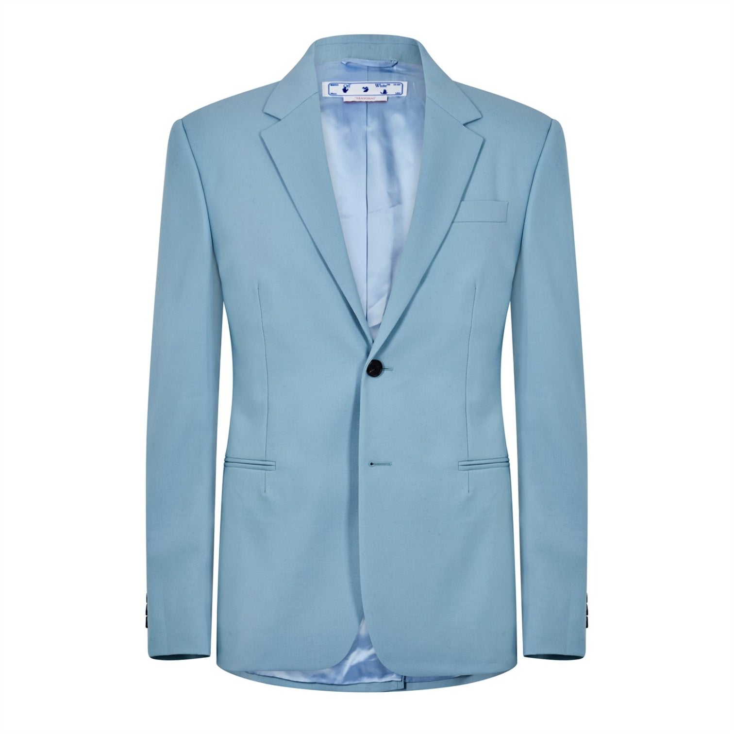 LUXURY HUB OFF WHITE OFF SLIM FIT BLAZER