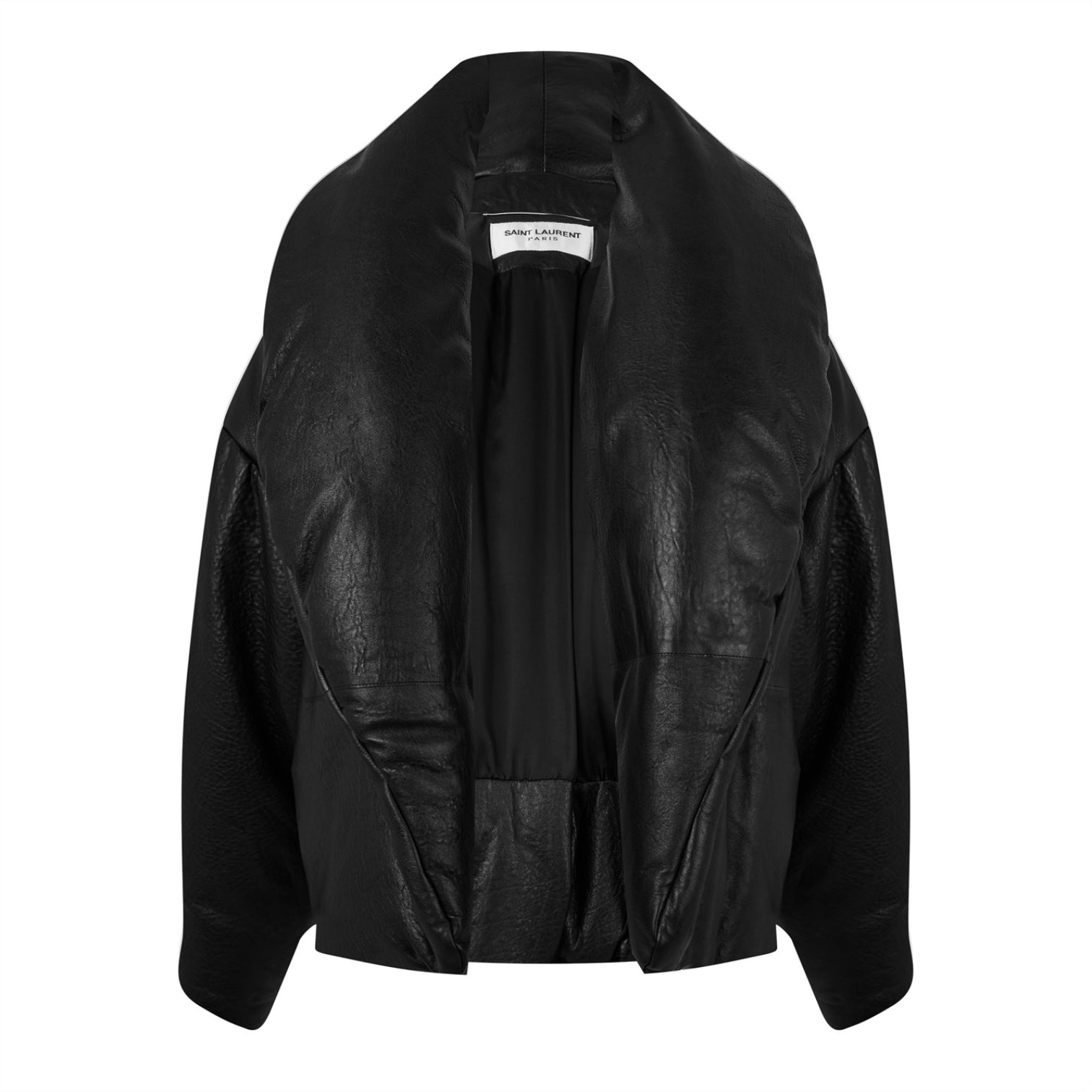 LUXURY HUB SAINT LAURENT PADDED LOGO BOMBER