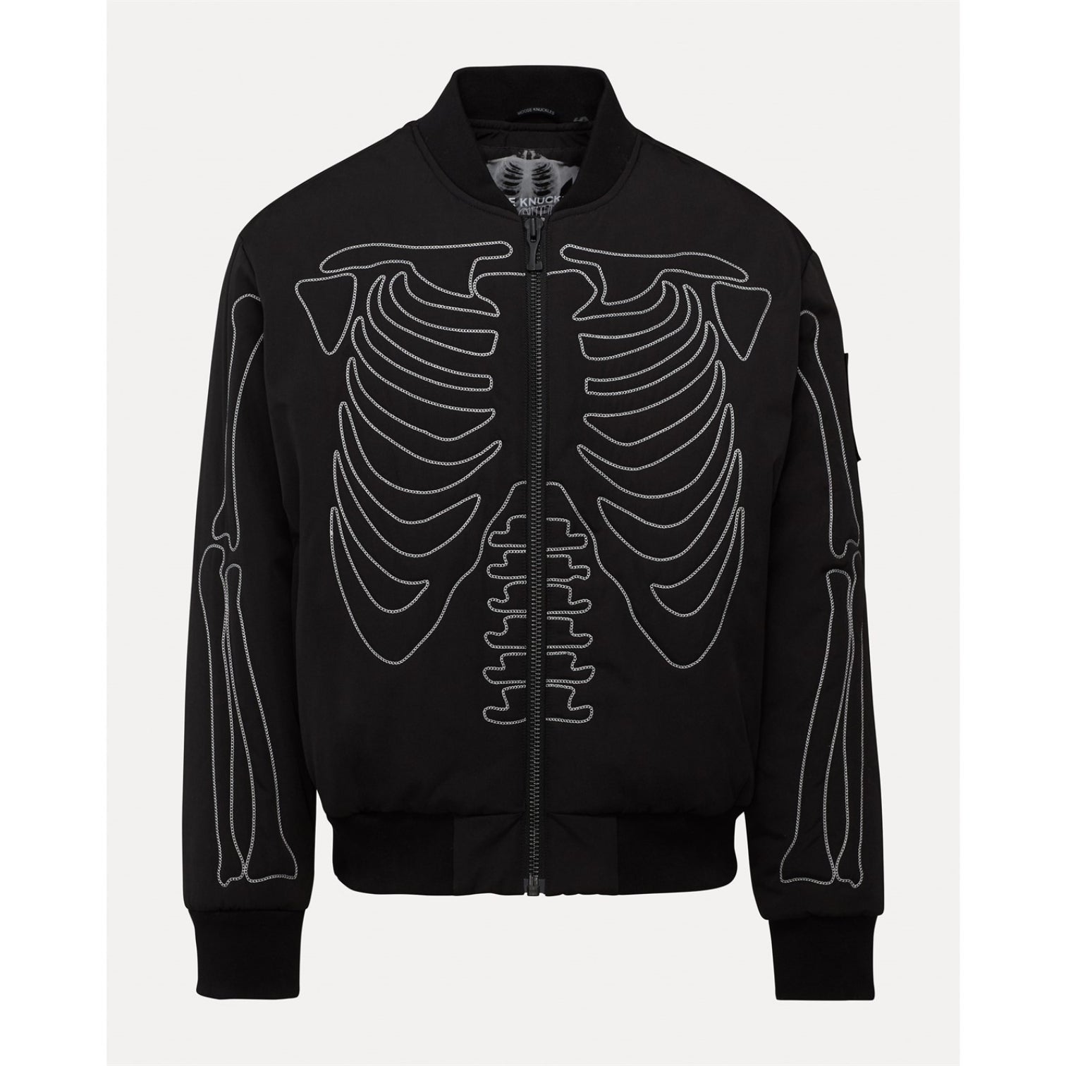 LUXURY HUB MOOSE KNUCKLES X PLEASURES SKELETON BOMBER