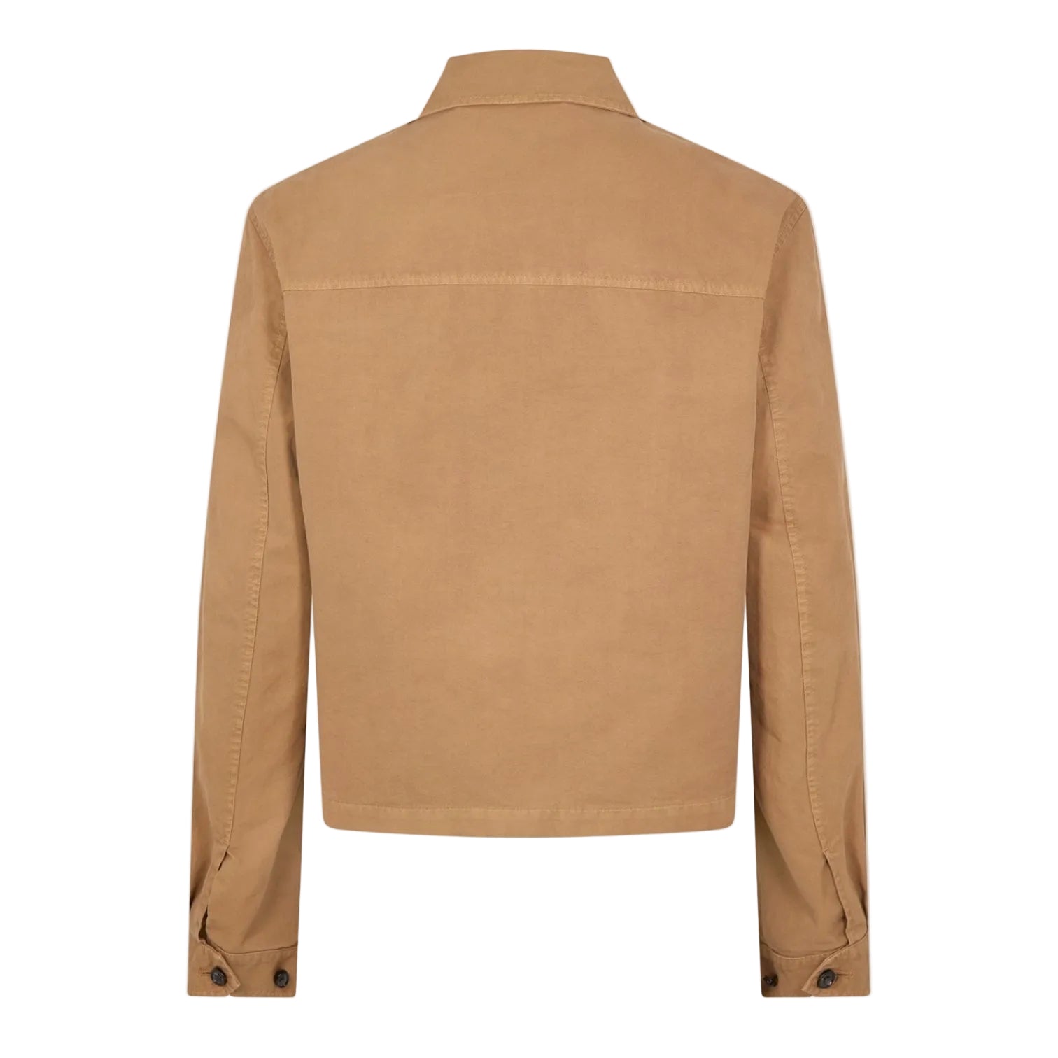 LUXURY HUB ALEXANDER MCQUEEN MEN'S ALEX EMBROIDERED ZIPPED OVERSHIRT