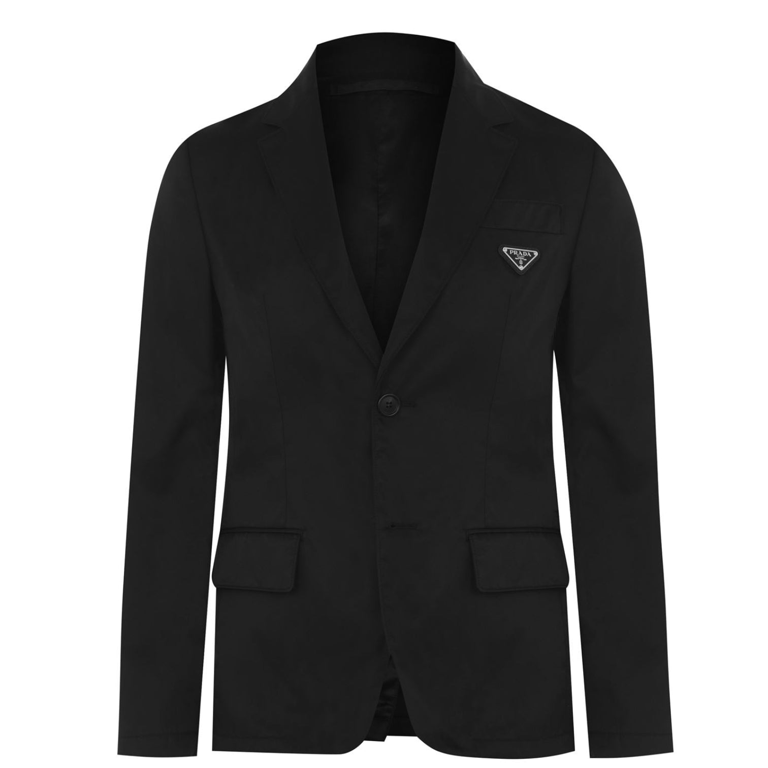 LUXURY HUB PRADA NYLON BADGE BLAZER